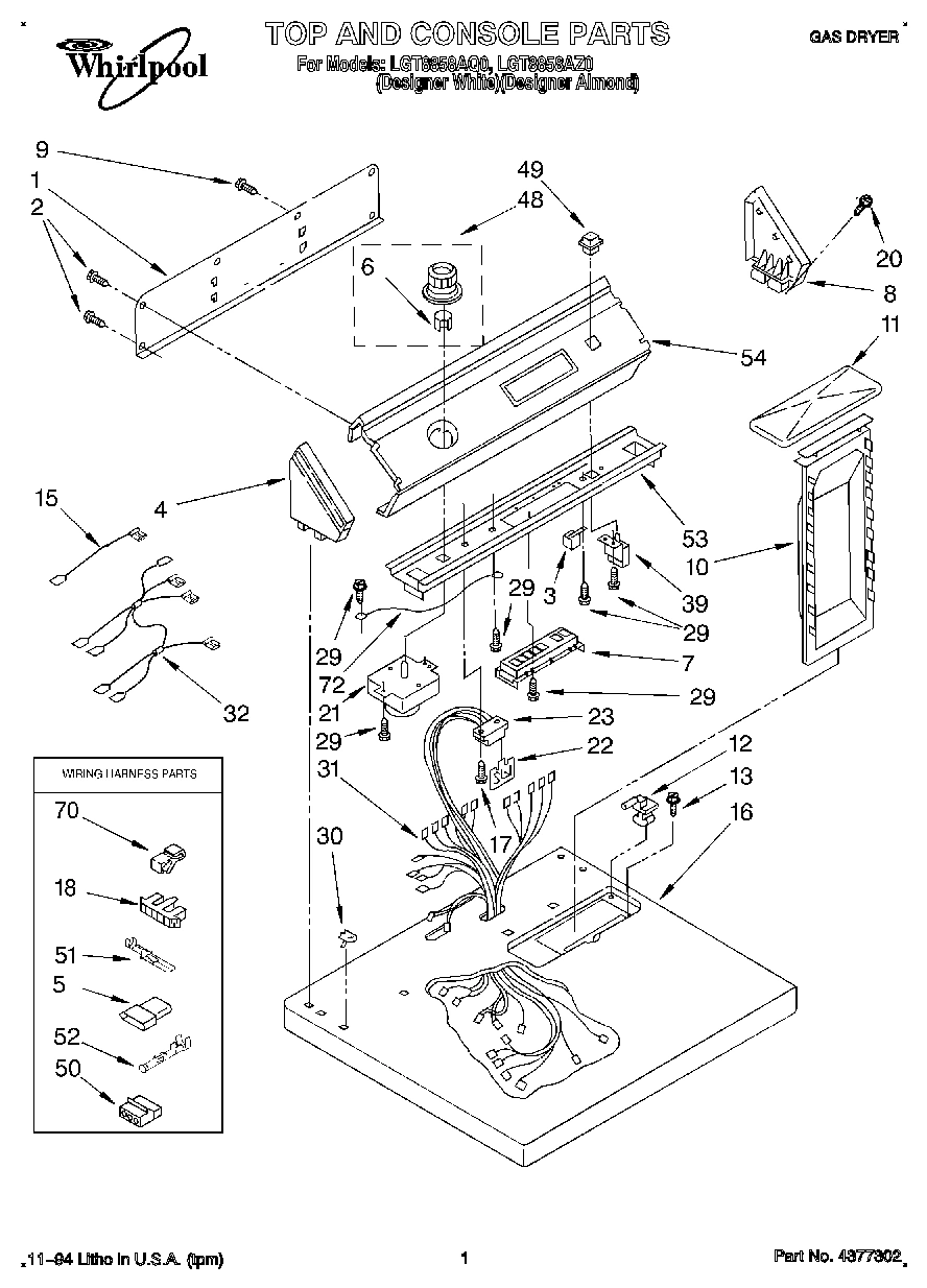 01 - TOP AND CONSOLE, LIT/OPTIONAL