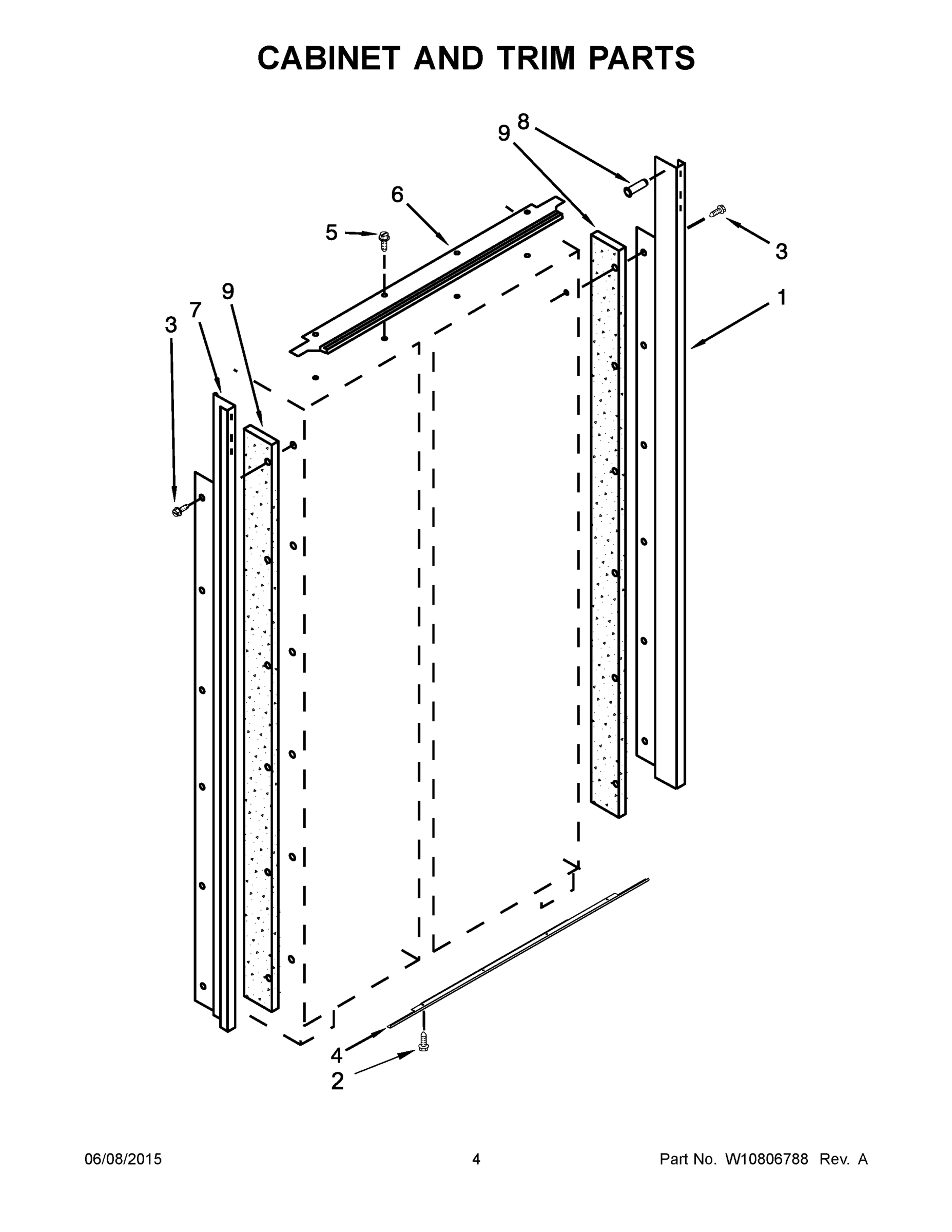 03 - CABINET AND TRIM PARTS
