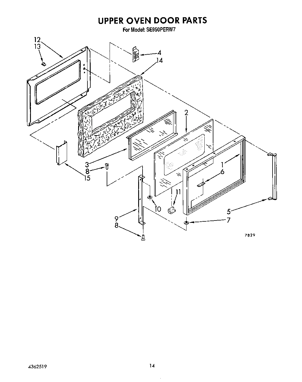 09 - UPPER OVEN DOOR