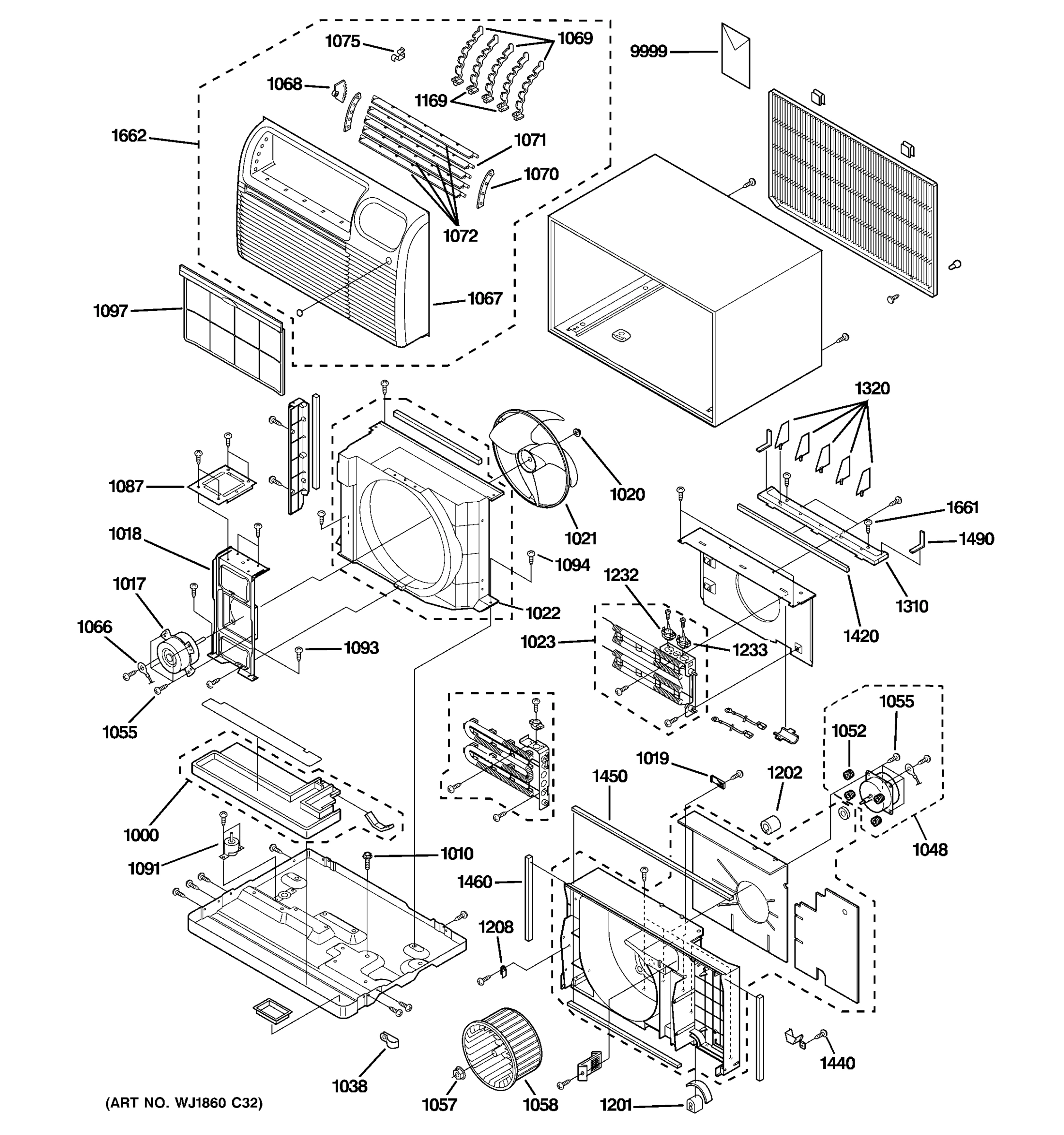 CABINET & COMPONENTS