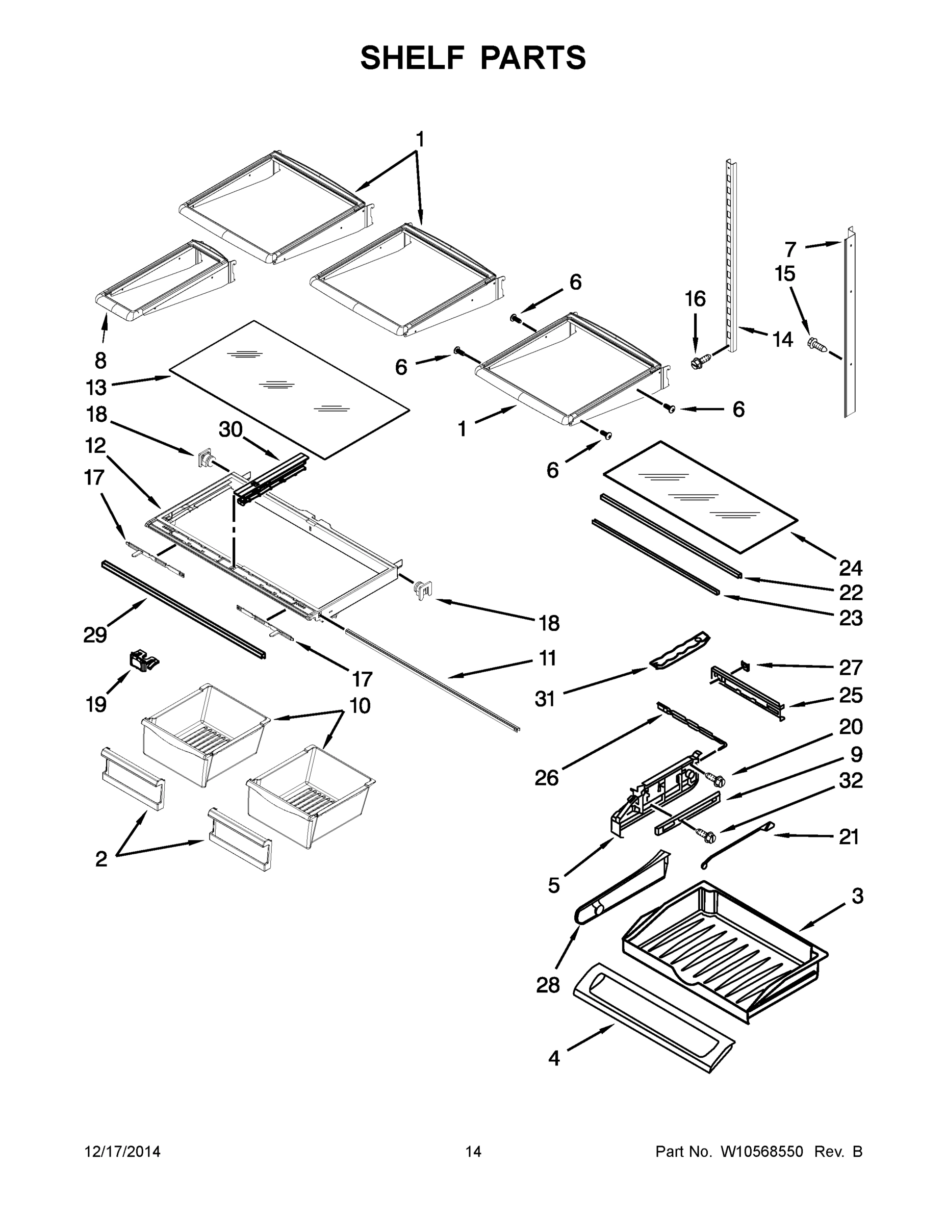 08 - SHELF PARTS