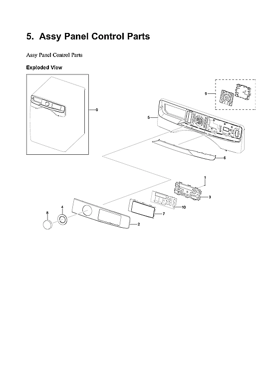 Control Panel Assembly