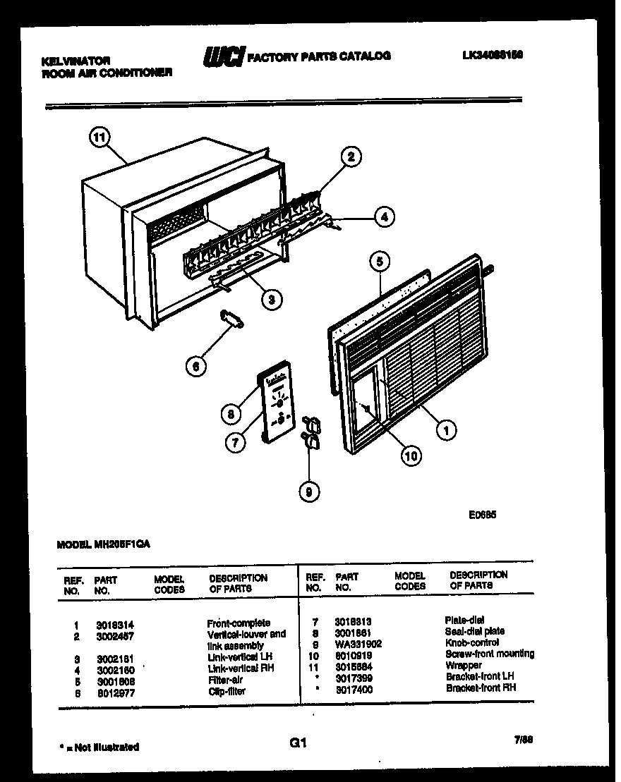 02 - CABINET PARTS