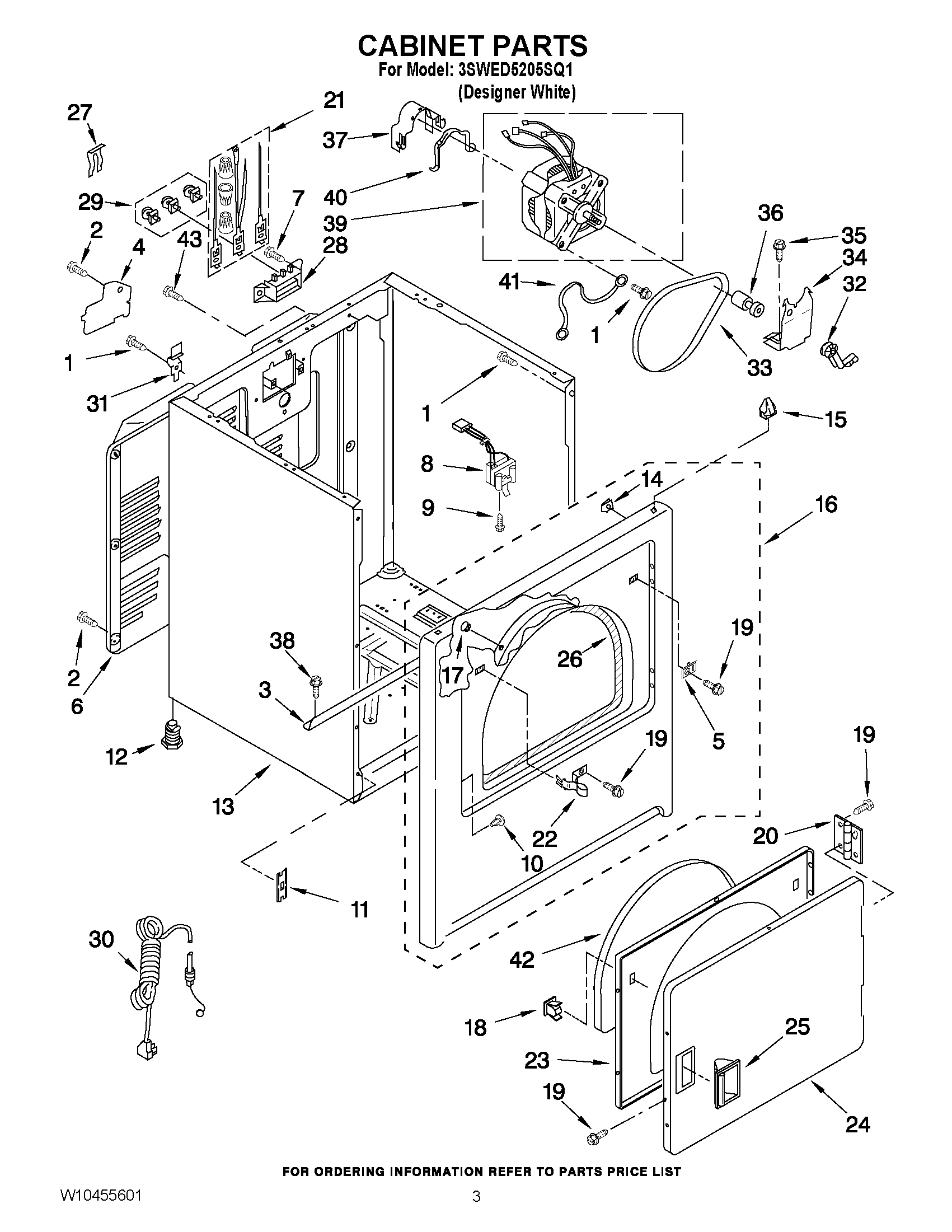 02 - CABINET PARTS