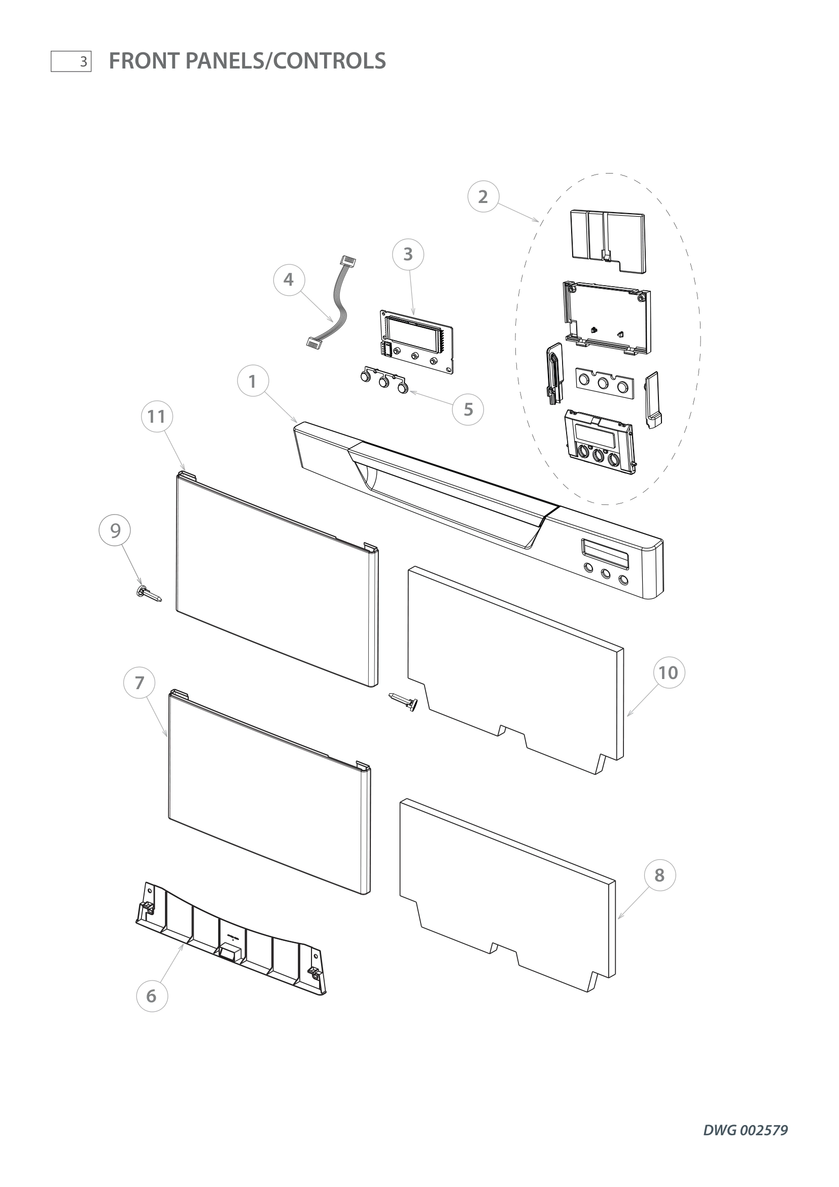 FRONT PANELS/CONTROLS