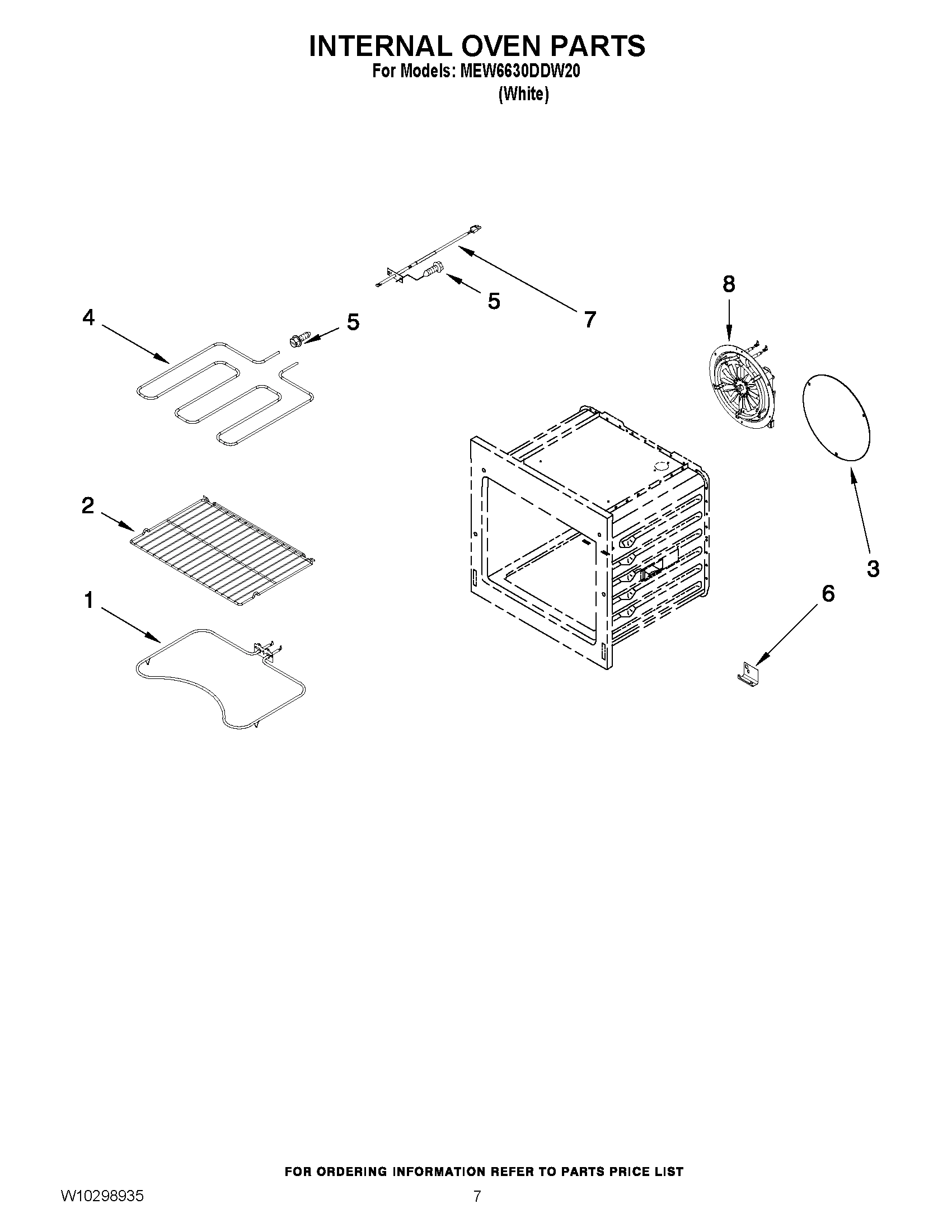04 - INTERNAL OVEN PARTS