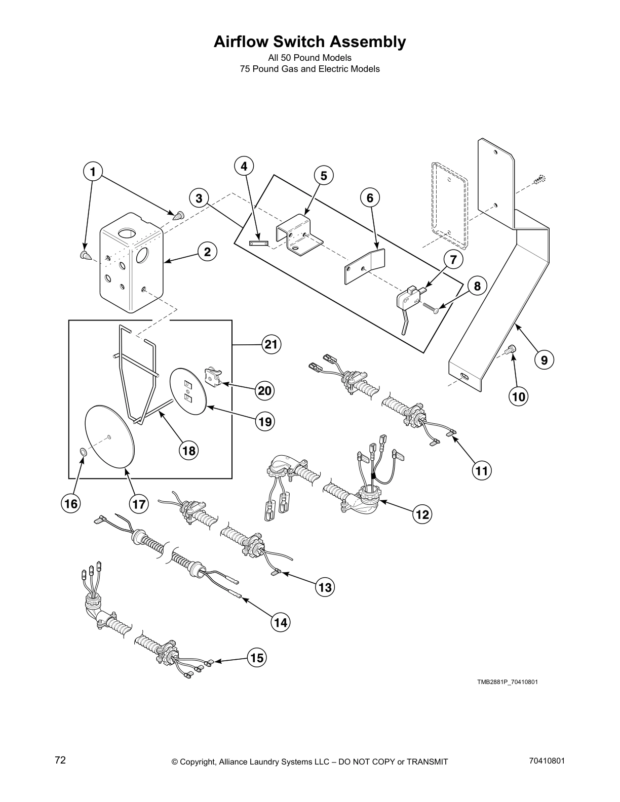 Airflow Switch Assembly