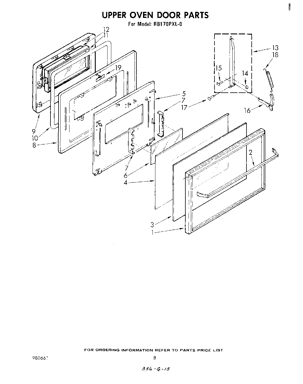 05 - UPPER OVEN DOOR