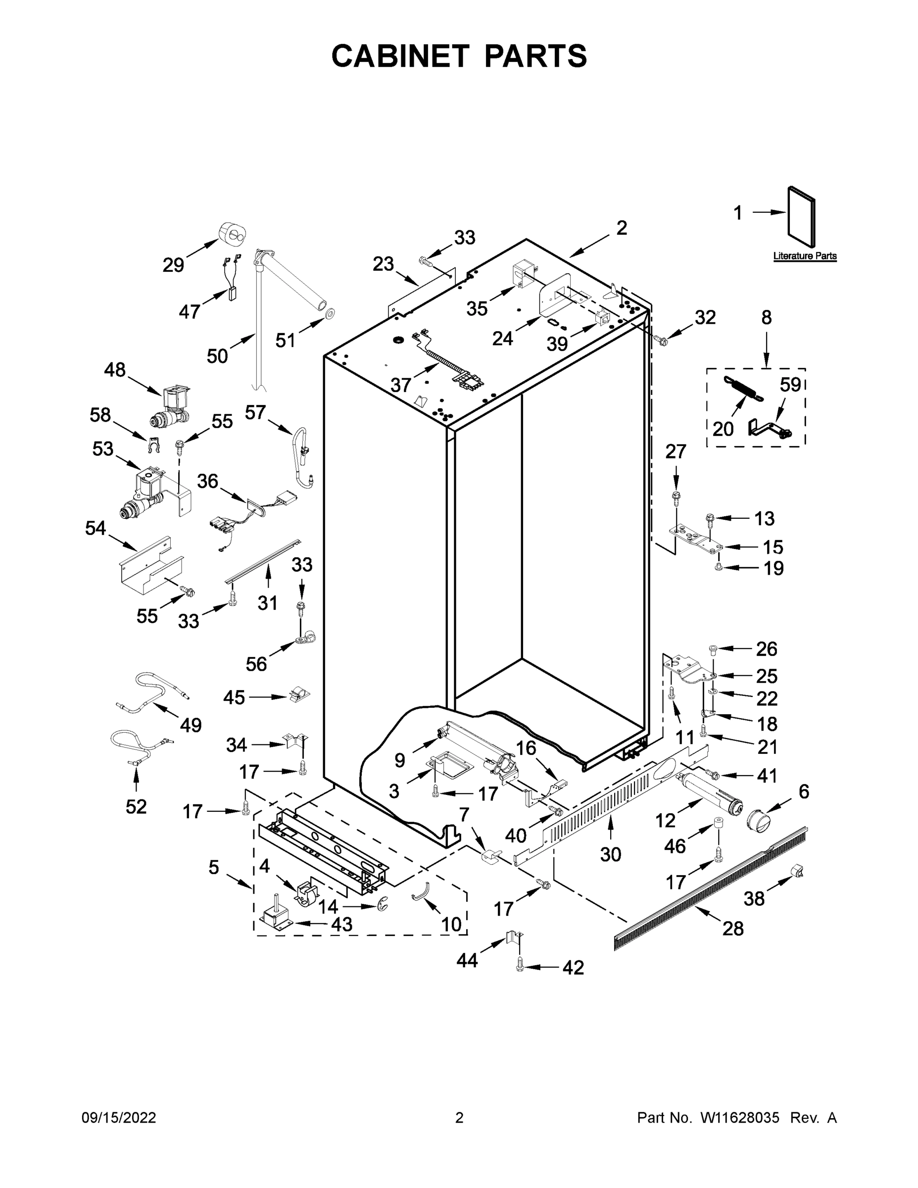 02 - CABINET PARTS