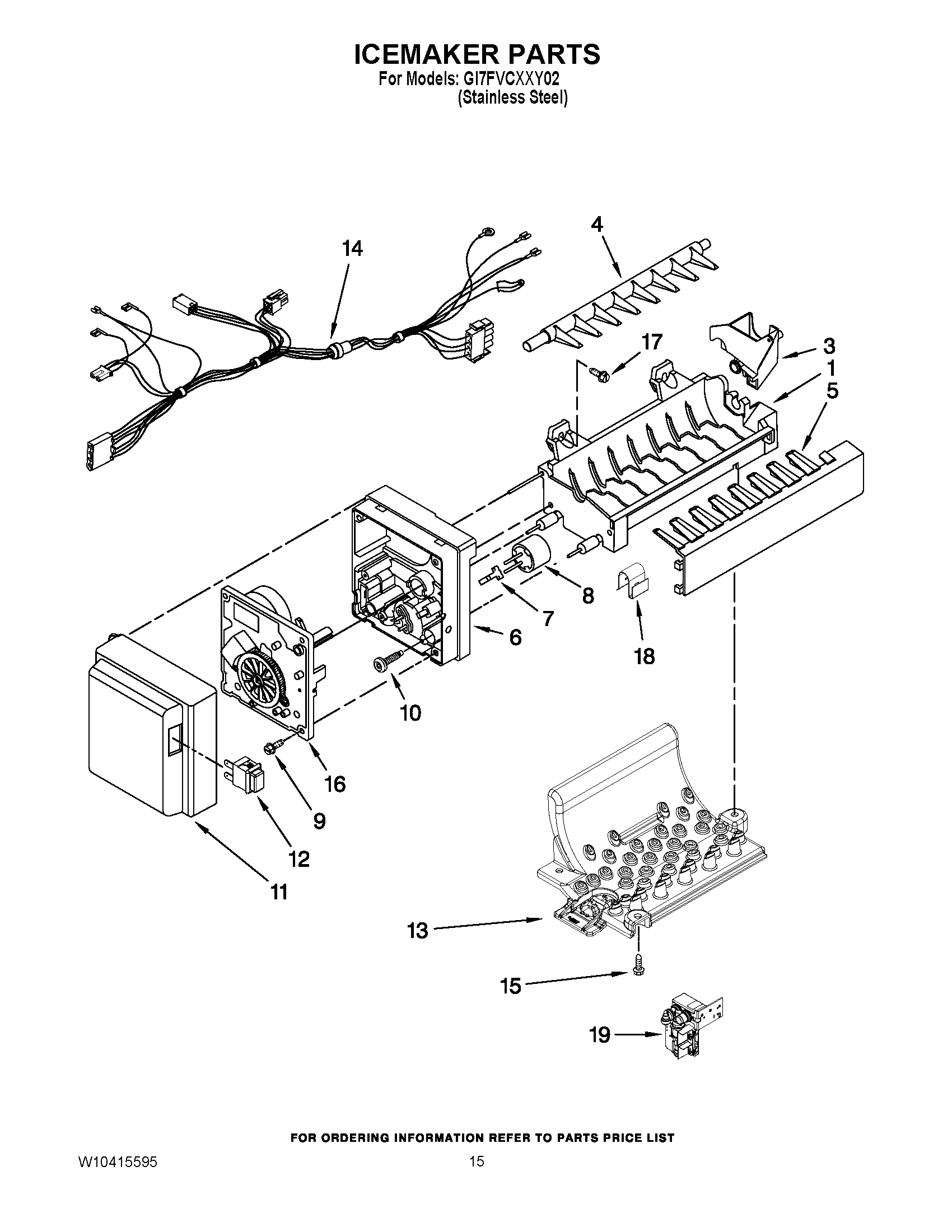08 - ICEMAKER PARTS