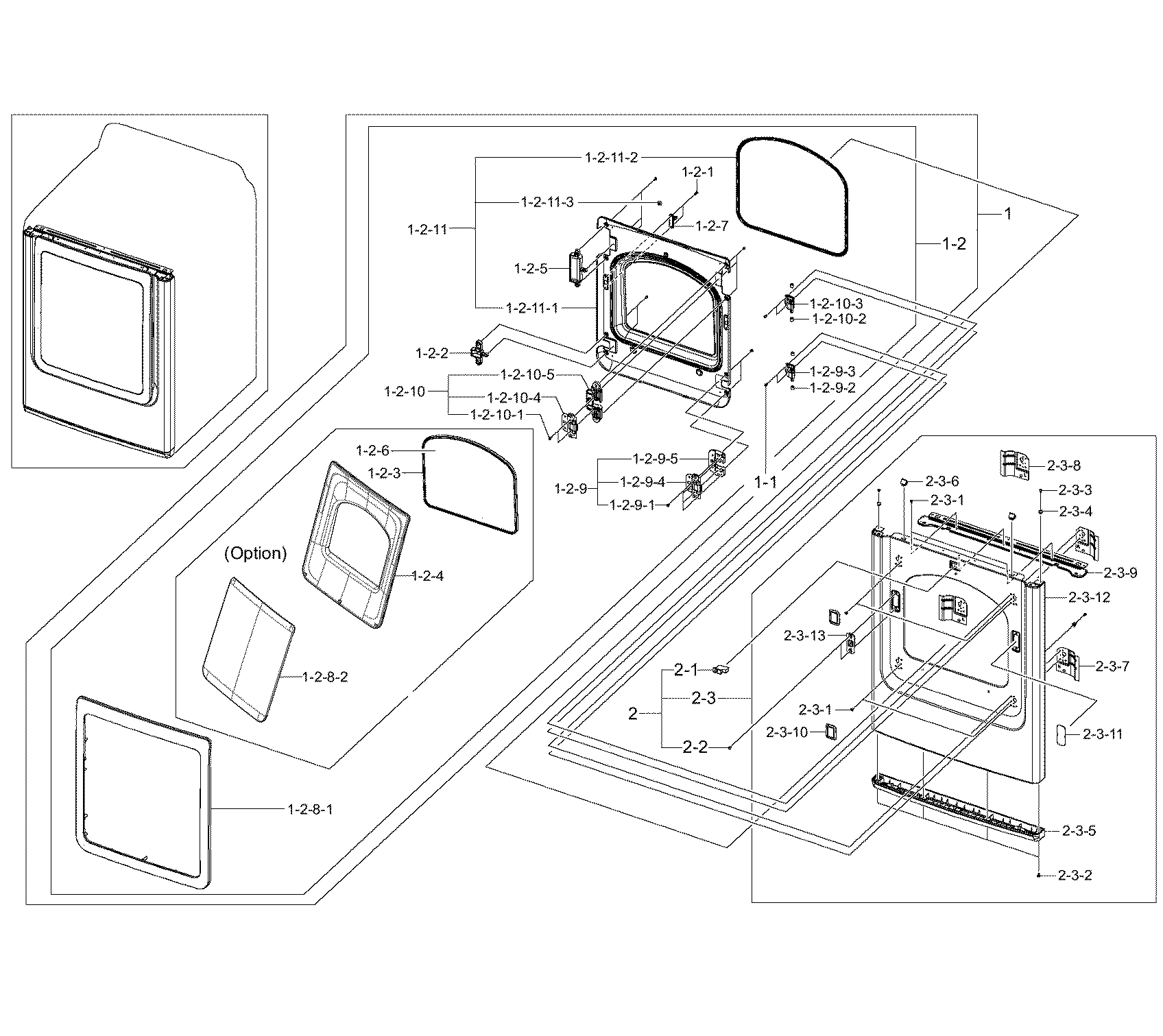 Frame Front & Door