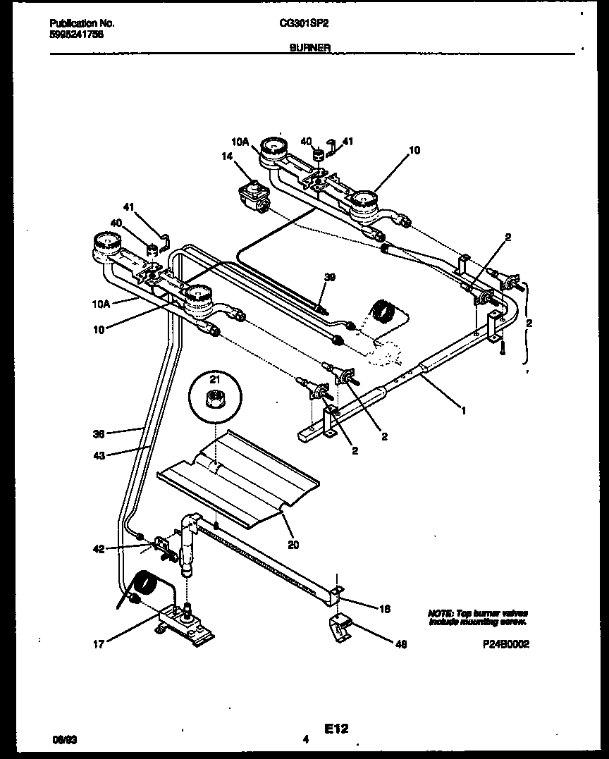 03 - BURNER, MANIFOLD AND GAS CONTROL