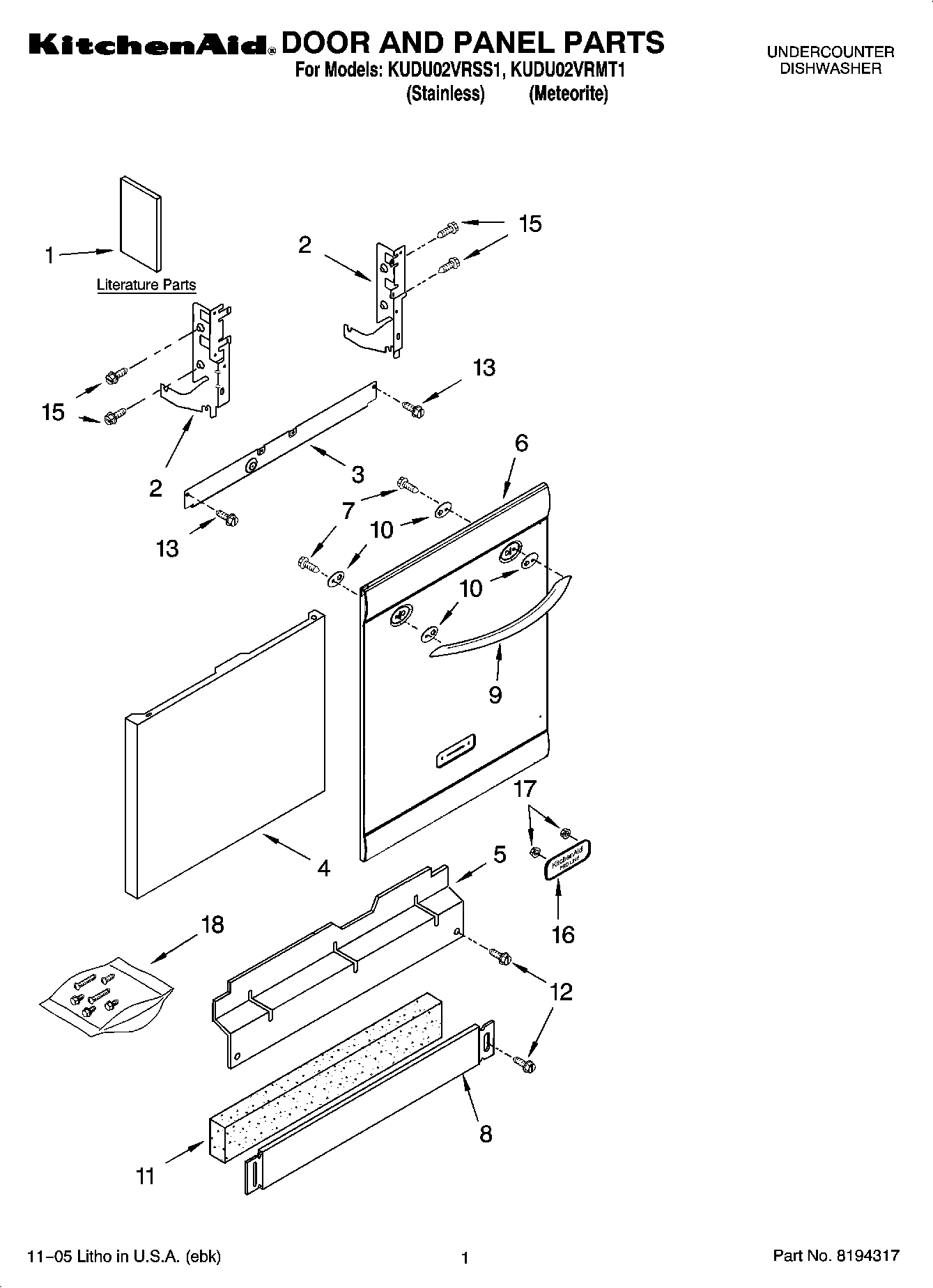 01 - DOOR AND PANEL PARTS