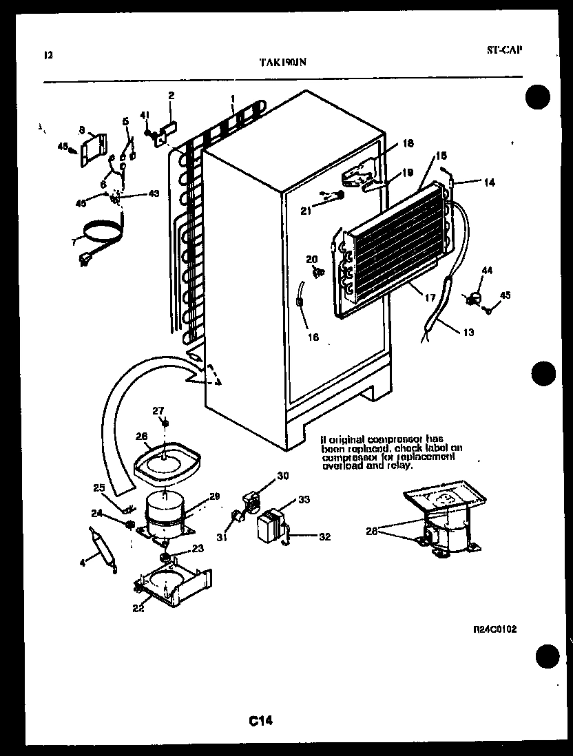 07 - SYSTEM AND AUTOMATIC DEFROST PARTS