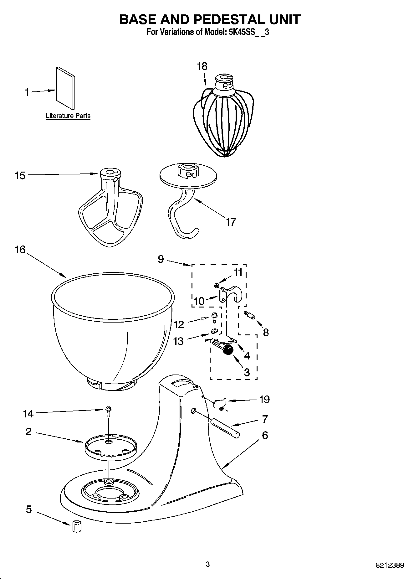 02 - BASE AND PEDESTAL UNIT