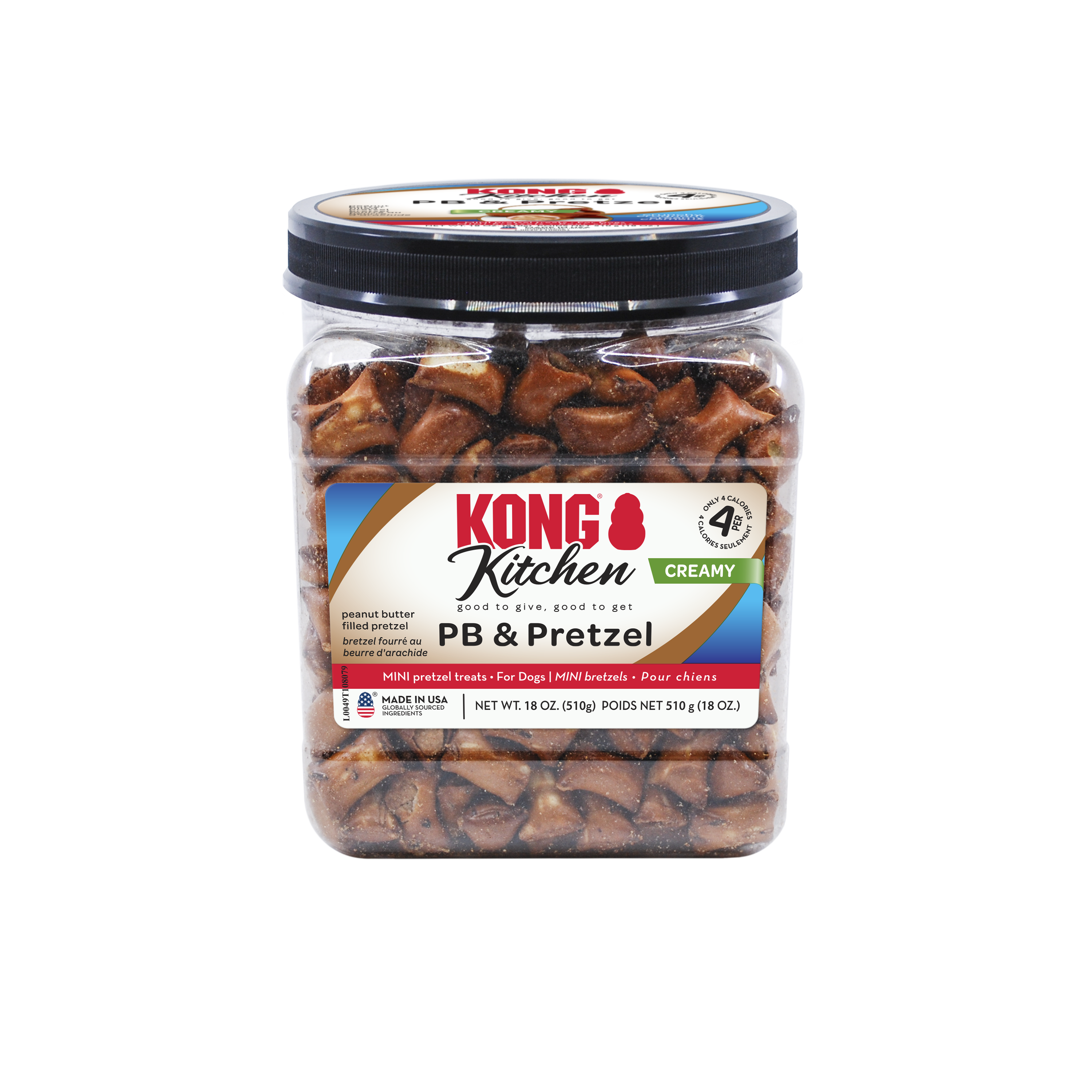 KONG Kitchen Creamy Peanut Butter & Pretzel onpack imagen de producto