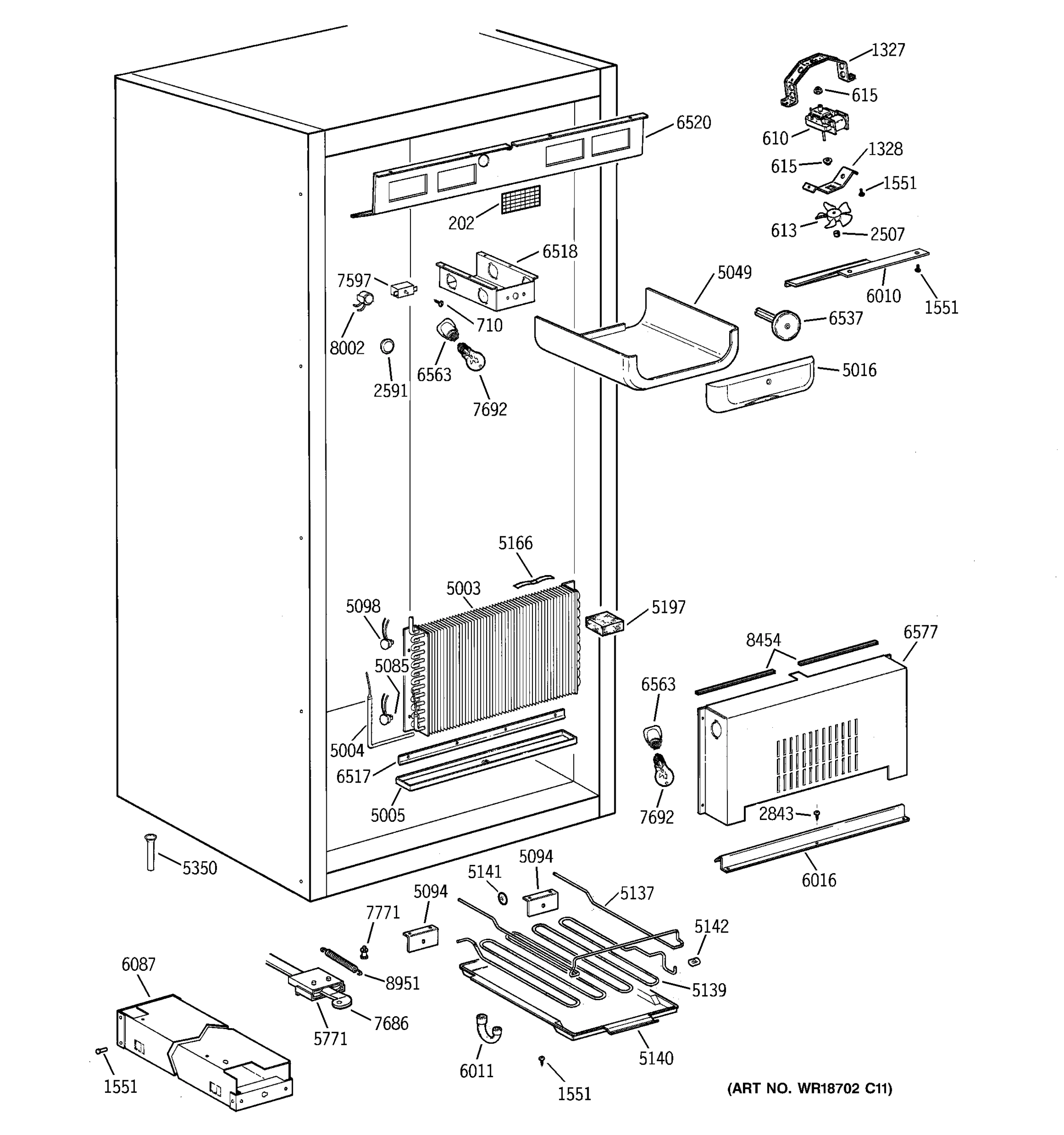 CABINET PARTS (1)