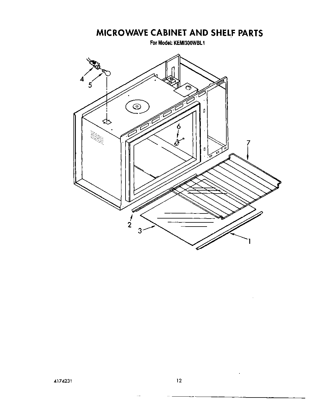 07 - MICROWAVE CABINET AND SHELF