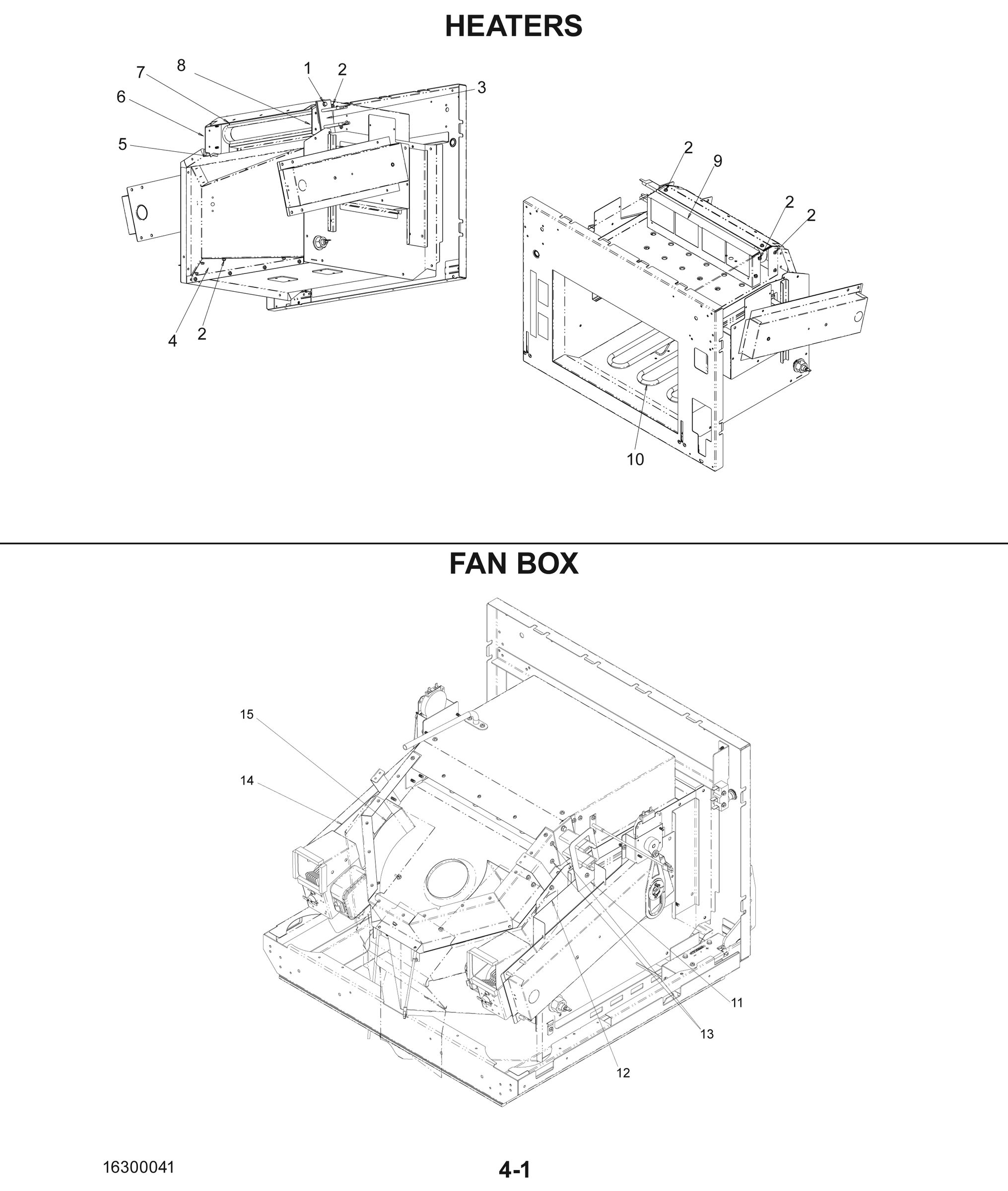 HEATERS / FAN BOX