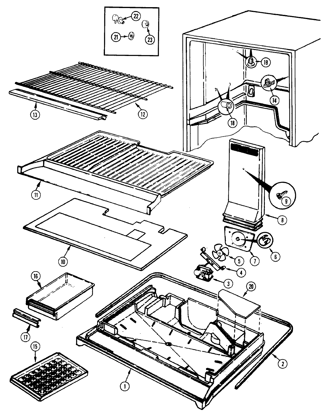 01 - FREEZER COMPARTMENT