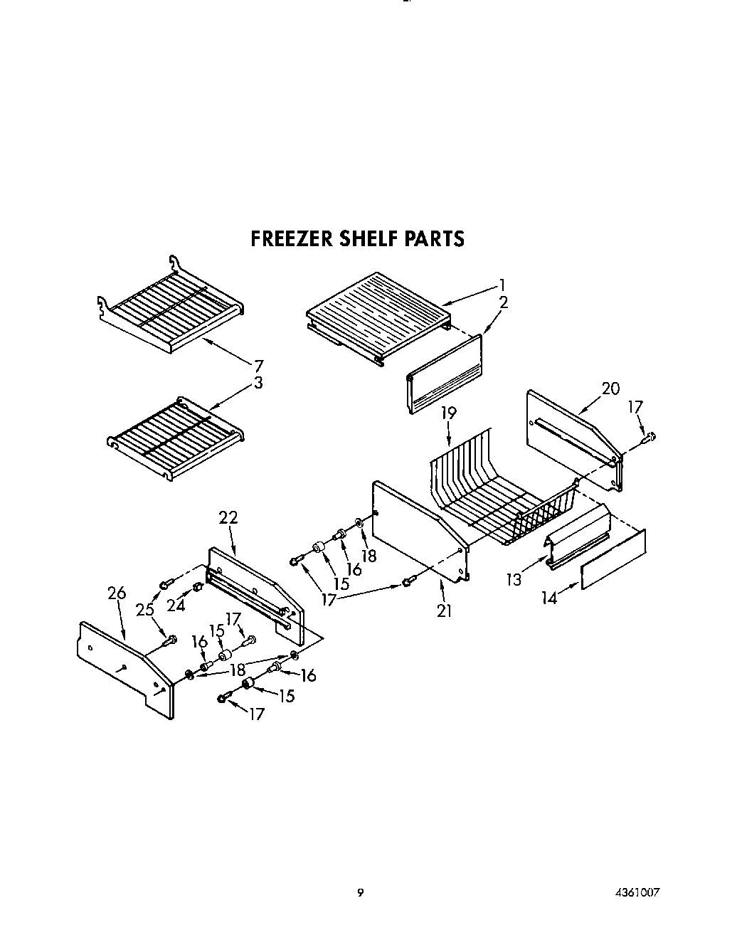 08 - FREEZER SHELF