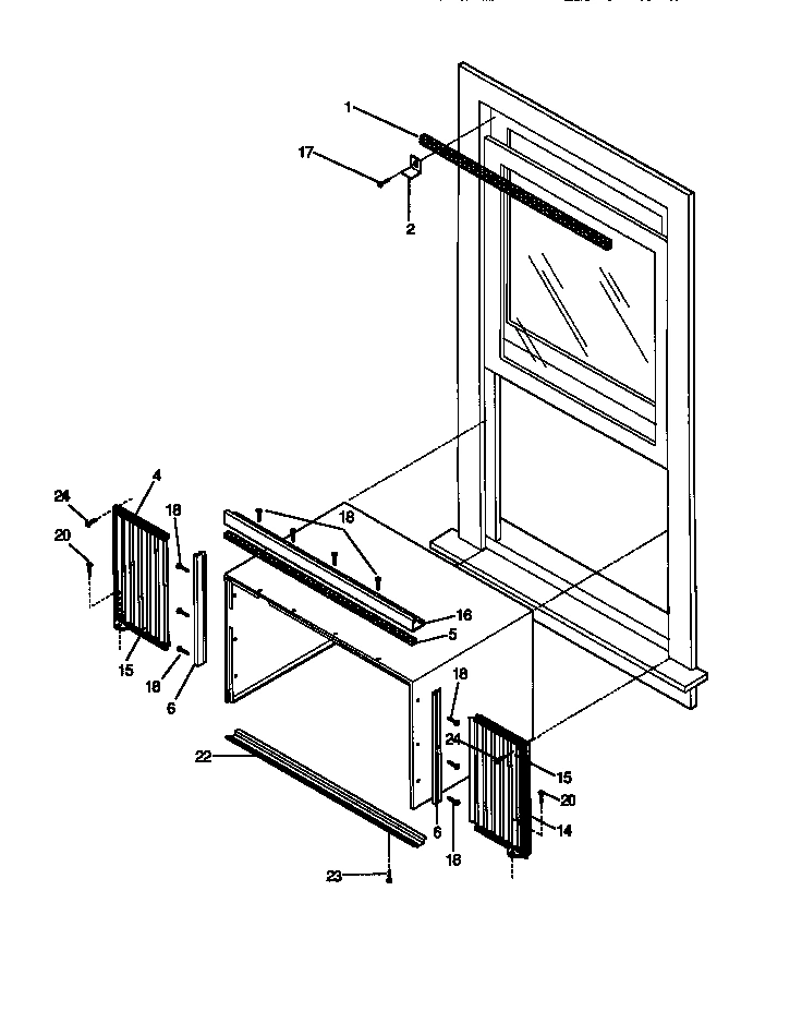 06 - WINDOW MOUNTING PARTS