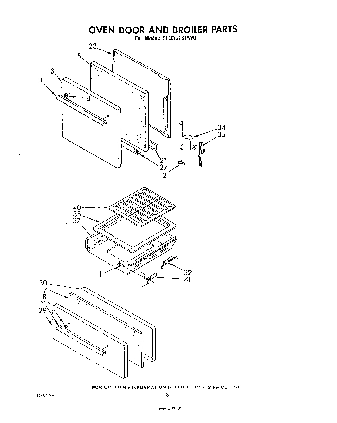 06 - OVEN DOOR AND BROILER