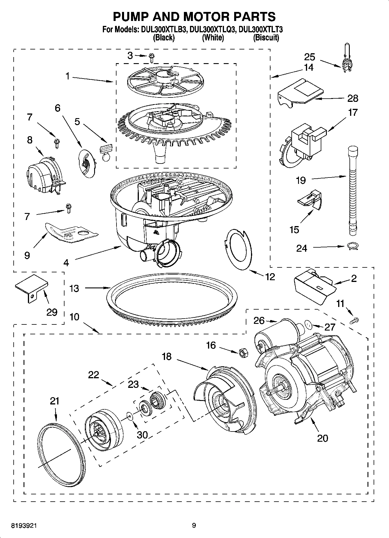 08 - PUMP AND MOTOR PARTS