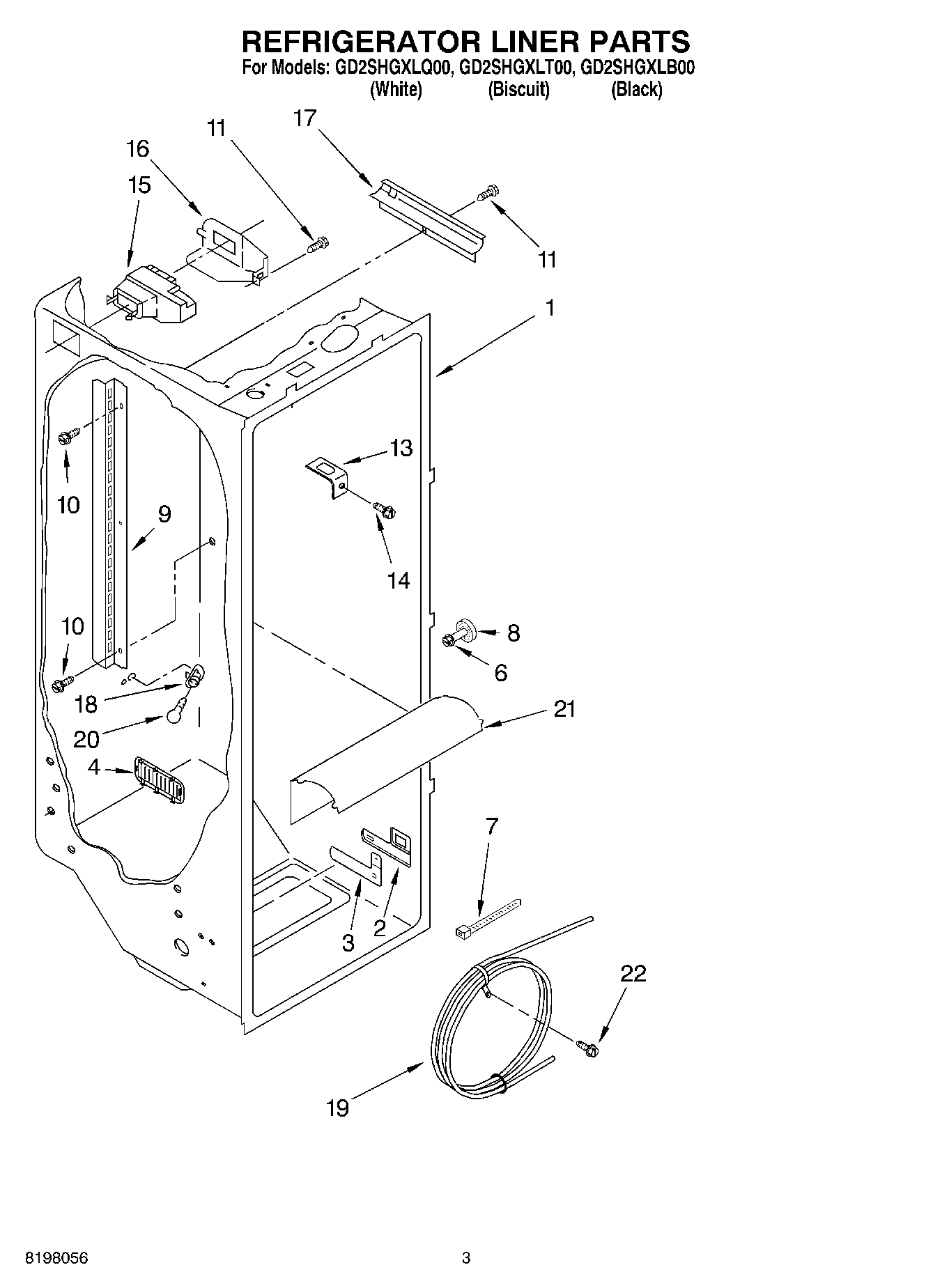 02 - REFRIGERATOR LINER