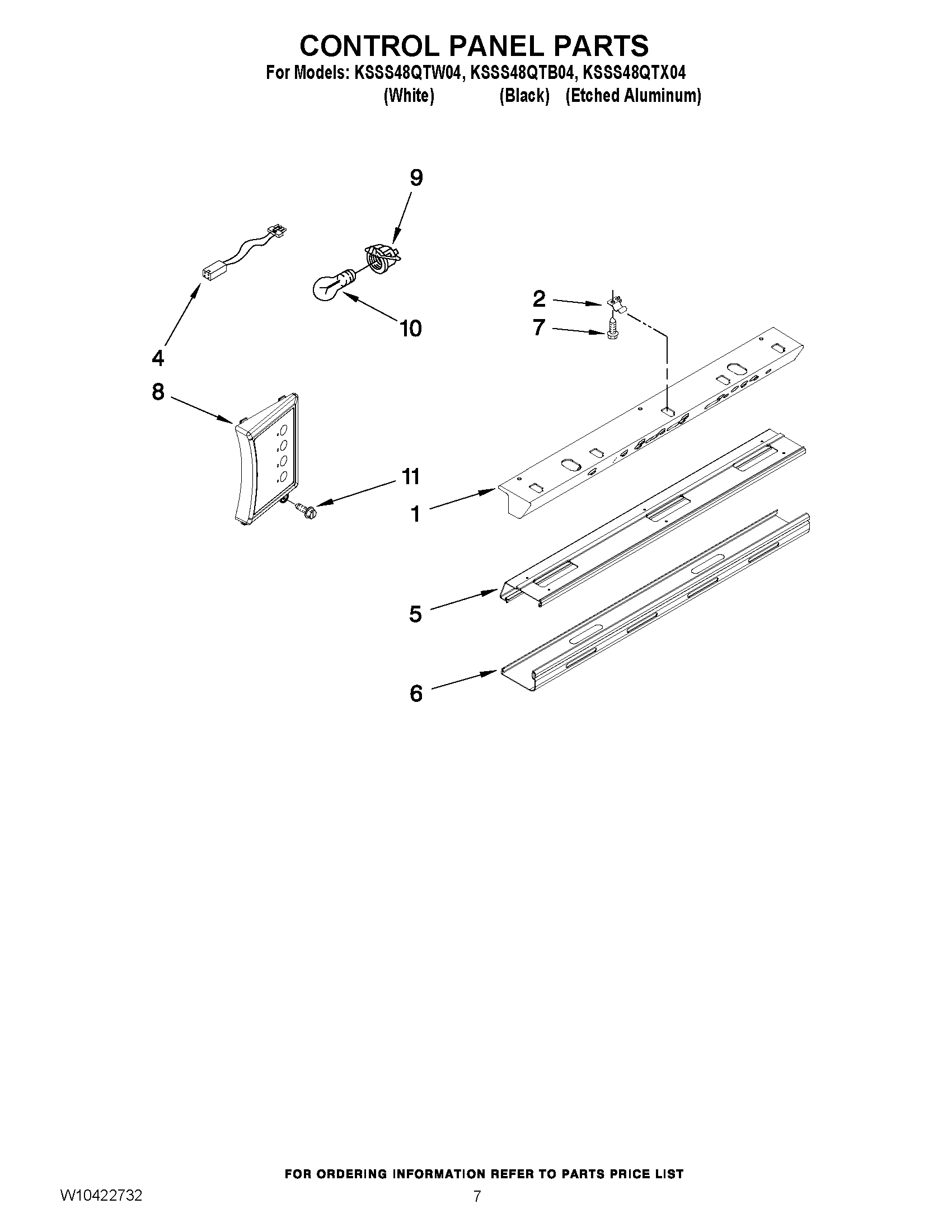 05 - CONTROL PANEL PARTS