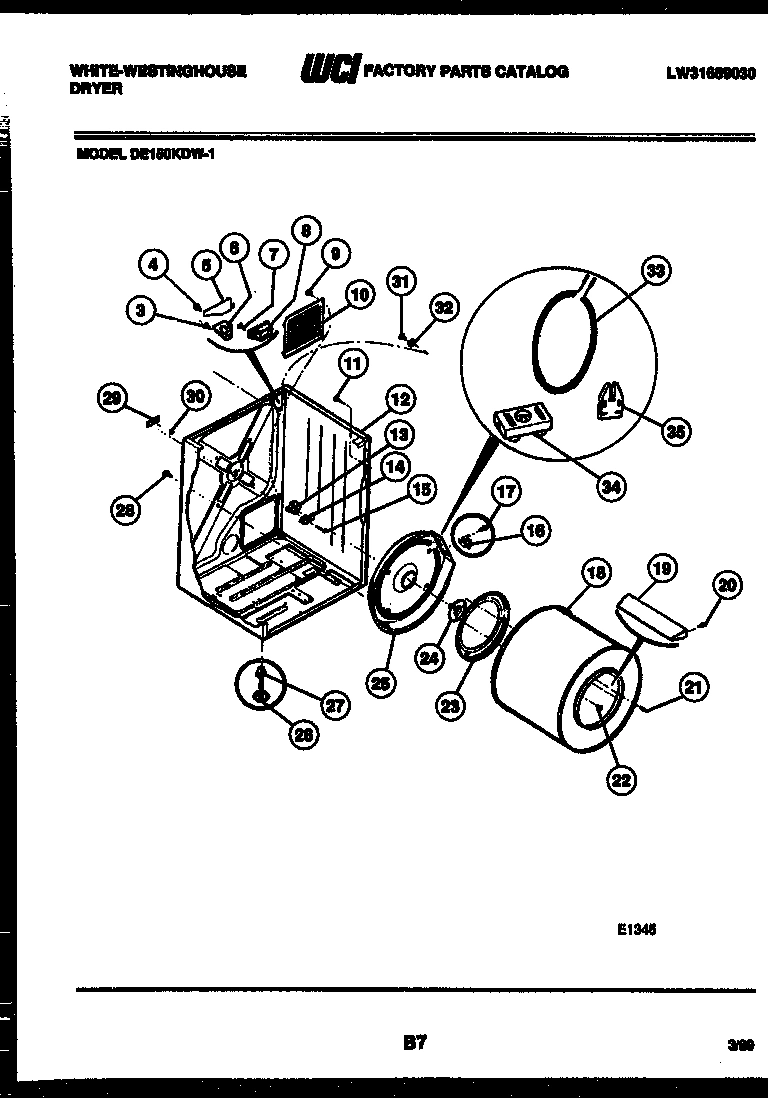 02 - CABINET AND COMPONENT PARTS