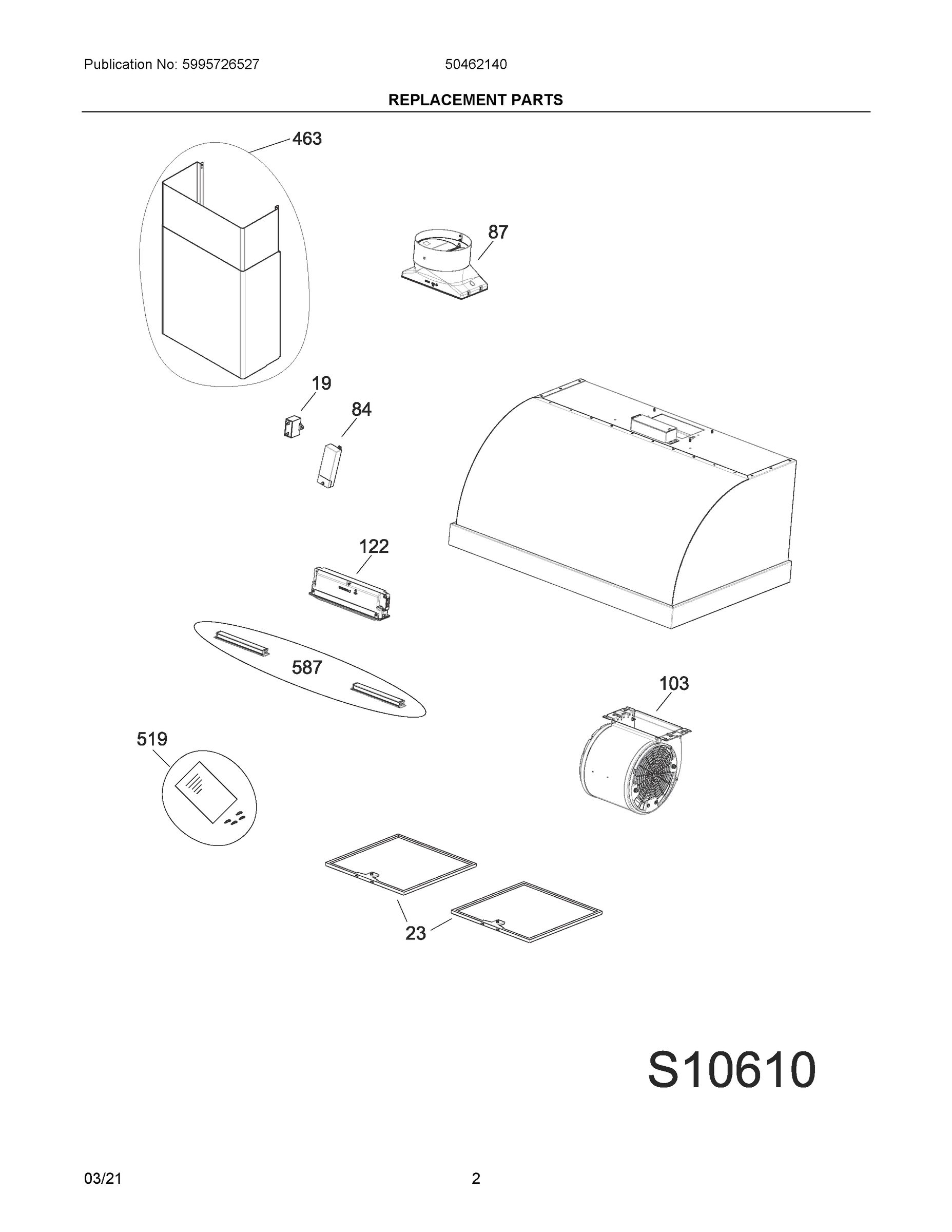 02 - REPLACEMENT PARTS