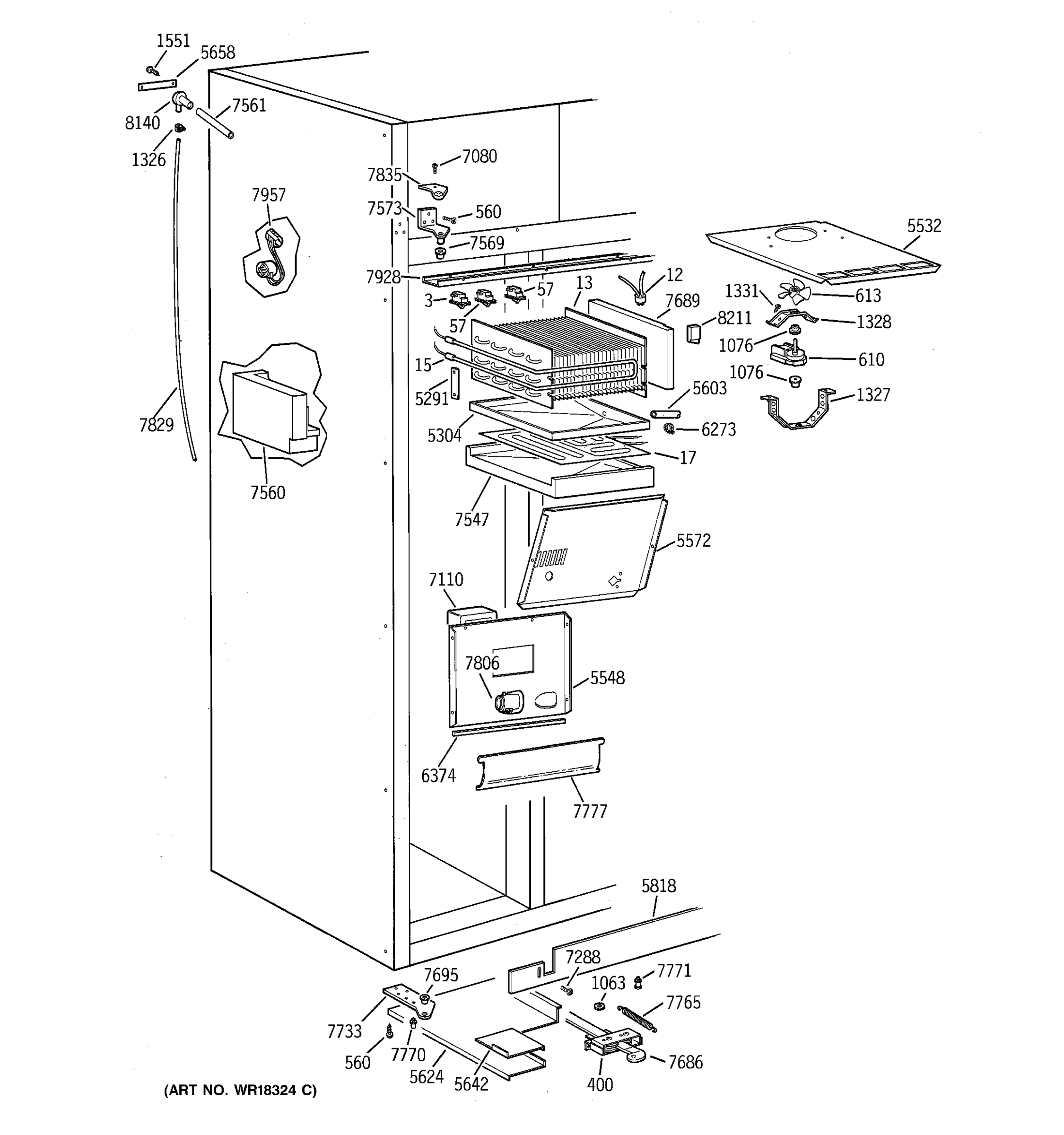 FREEZER SECTION