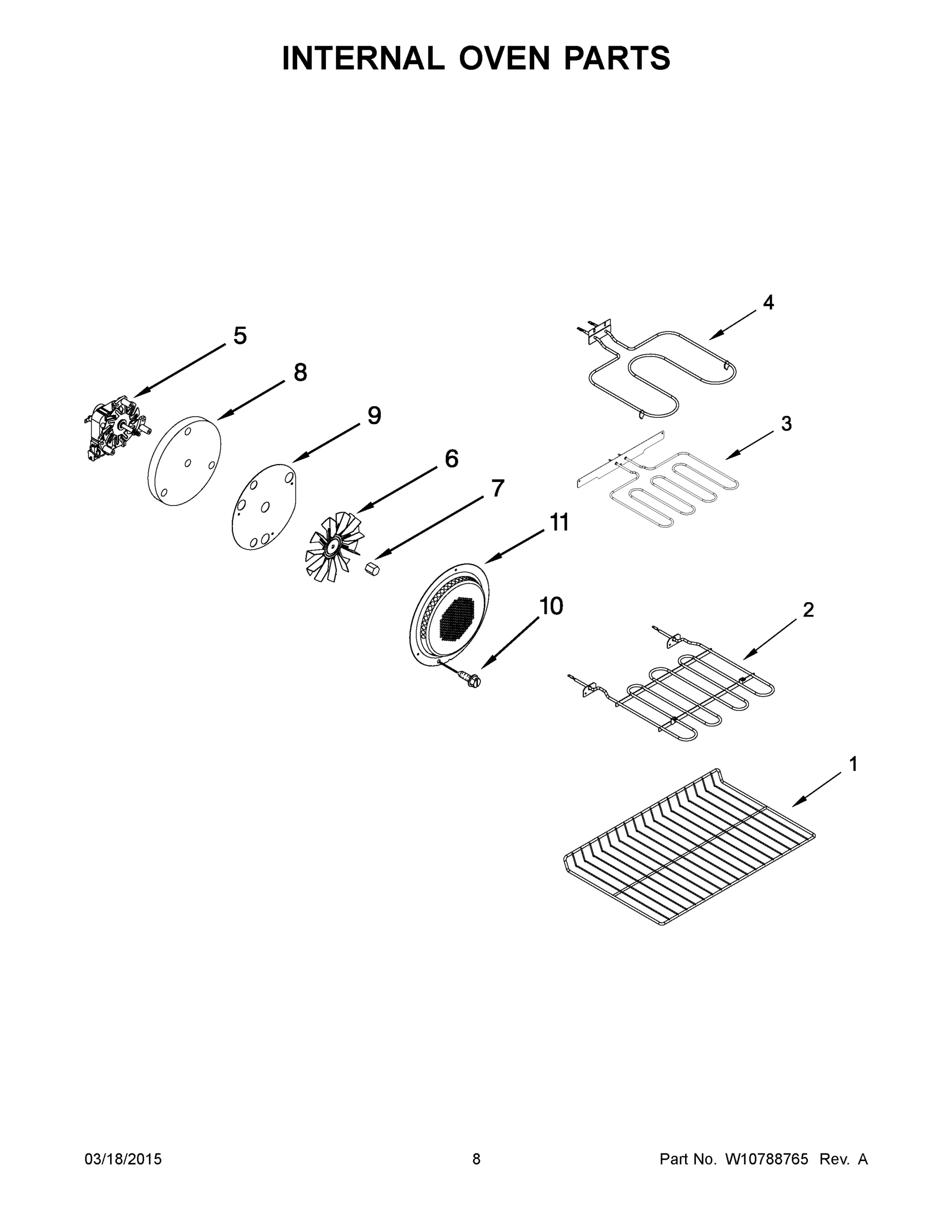 05 - INTERNAL OVEN PARTS
