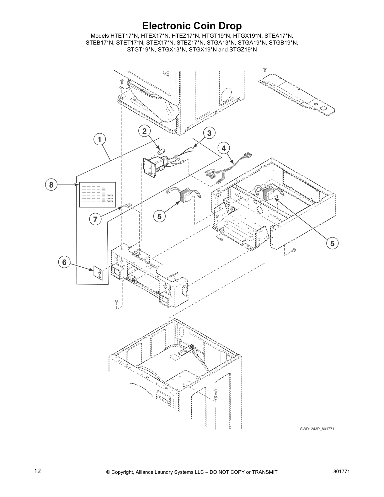 Electronic Coin Drop
