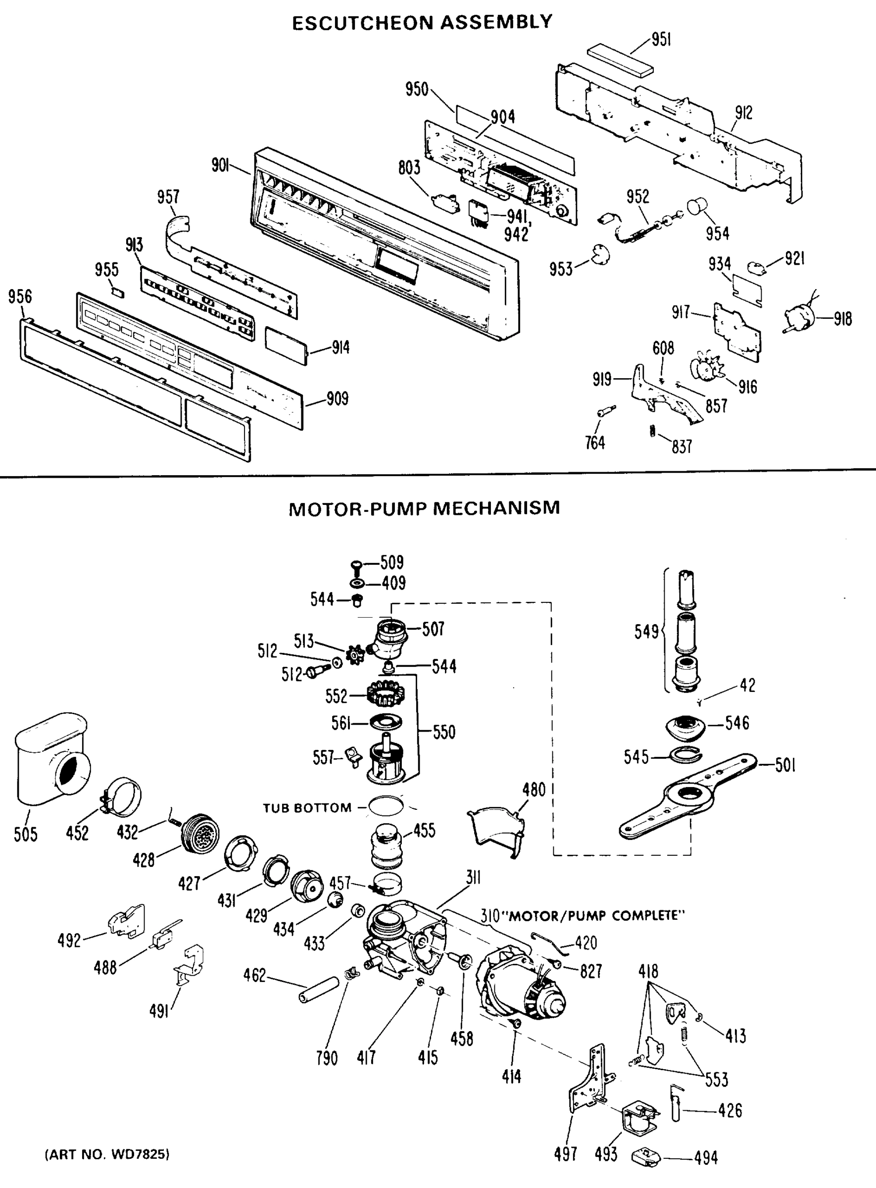 ESCUTCHEON ASSEMBLY