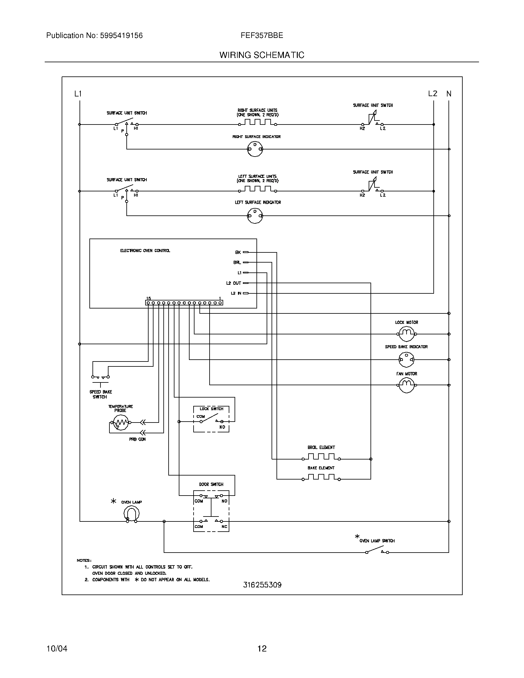 10 - WIRING SCHEMATIC
