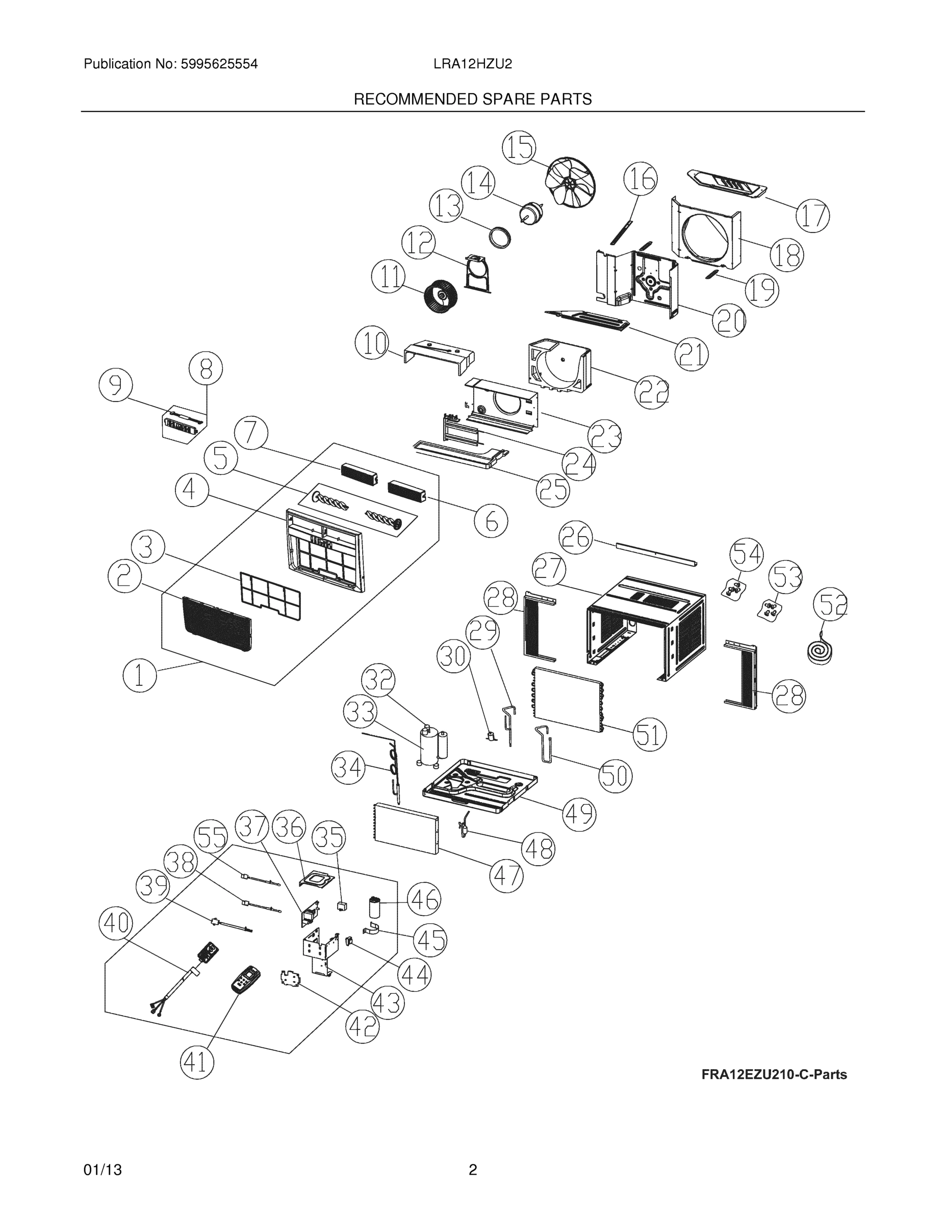 03 - RECOMMENDED SPARE PARTS
