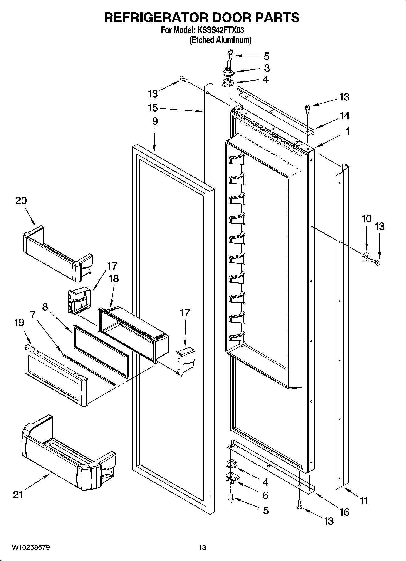 09 - REFRIGERATOR DOOR PARTS