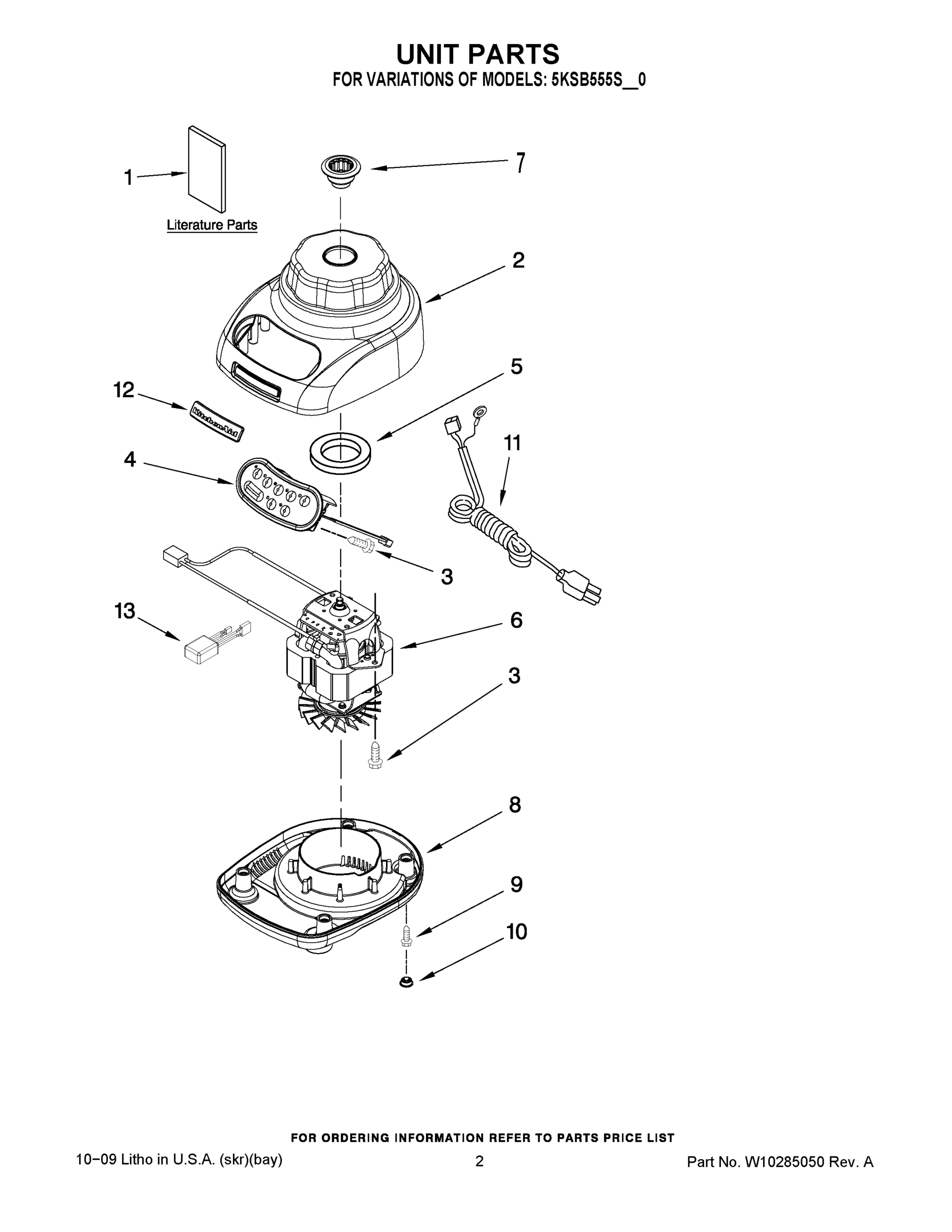 01 - UNIT PARTS