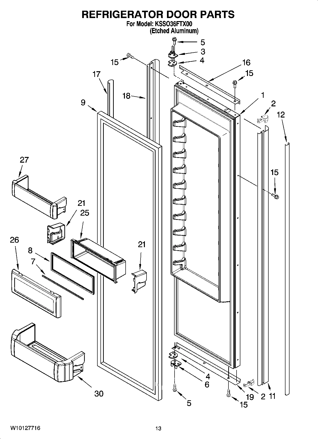 09 - REFRIGERATOR DOOR PARTS