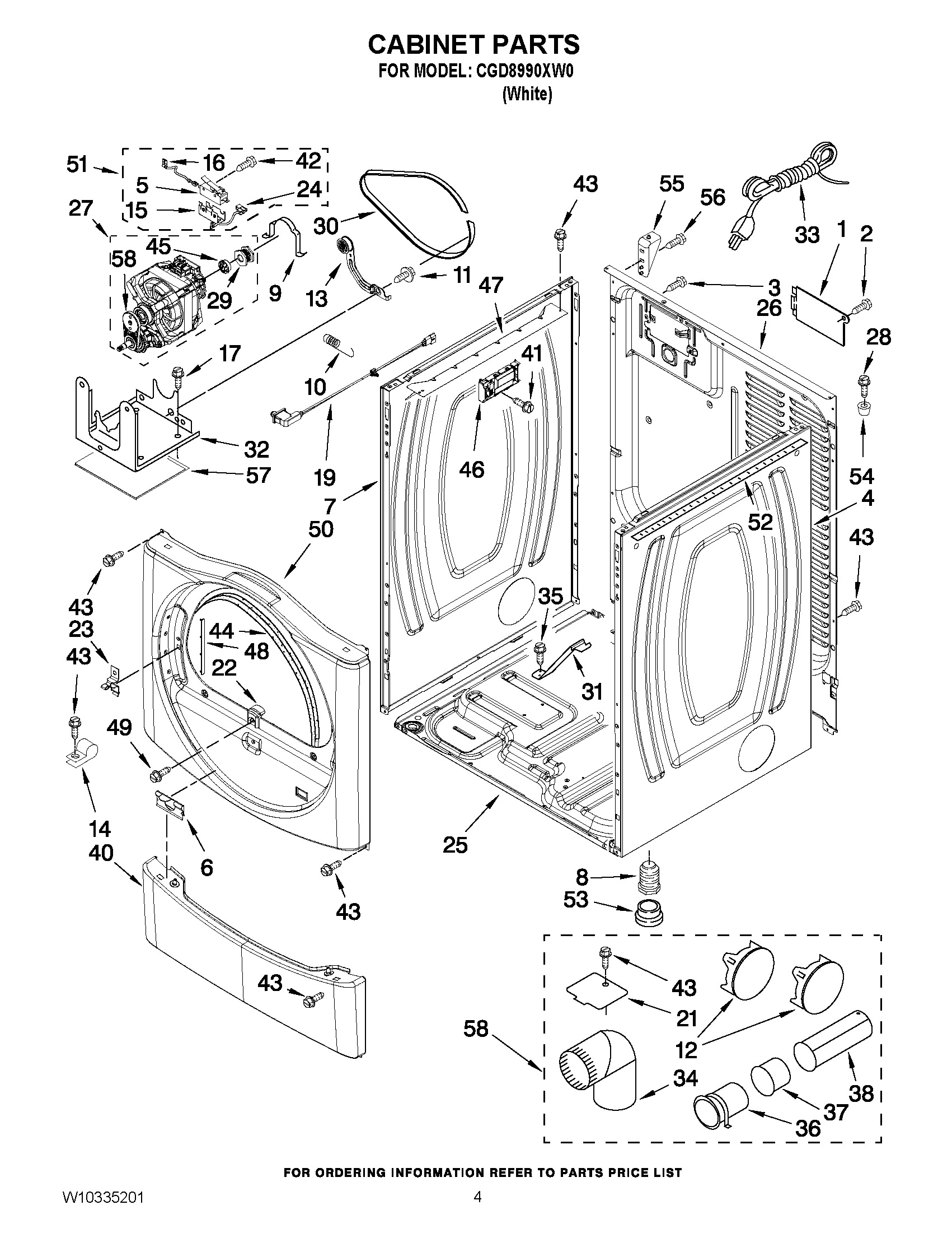 02 - CABINET PARTS