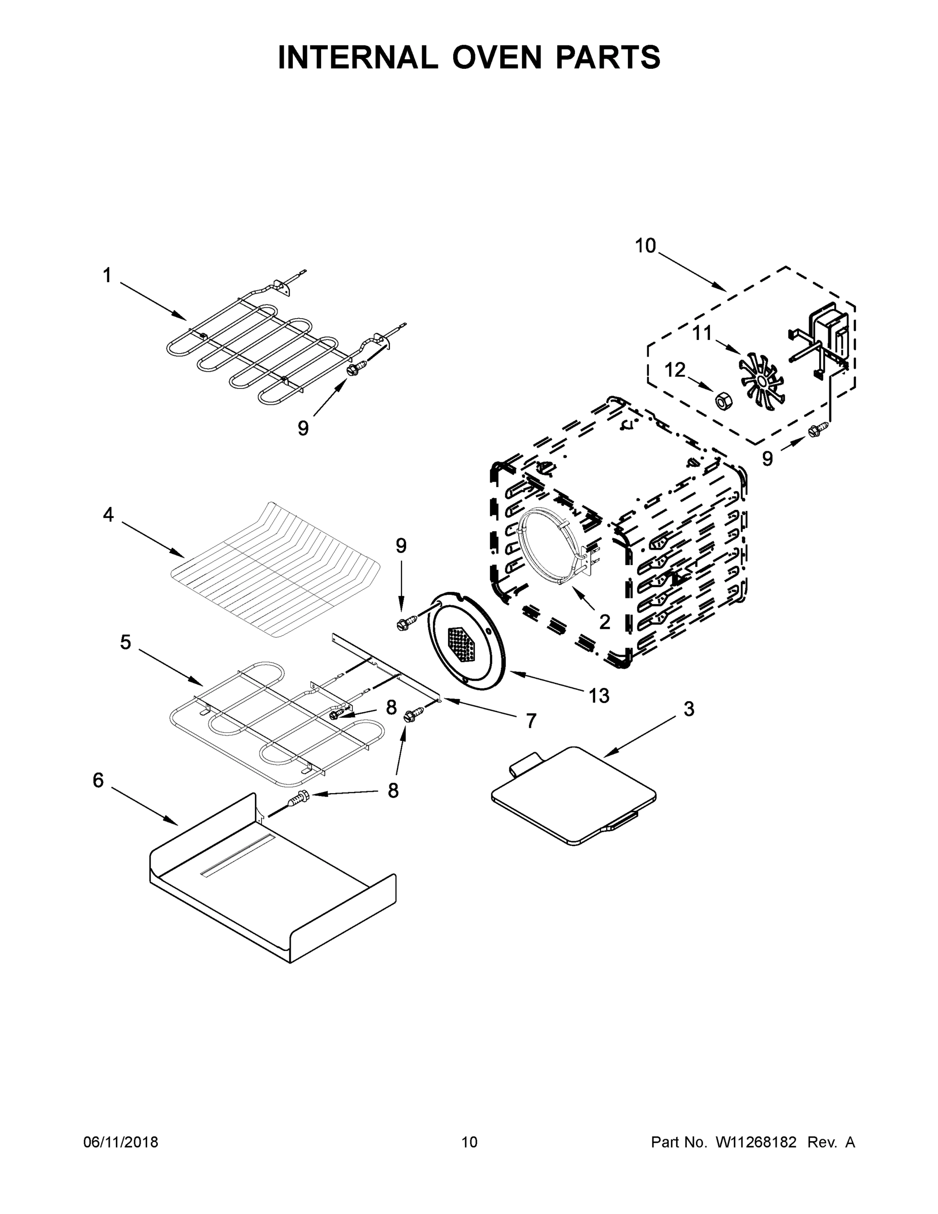 06 - INTERNAL OVEN PARTS
