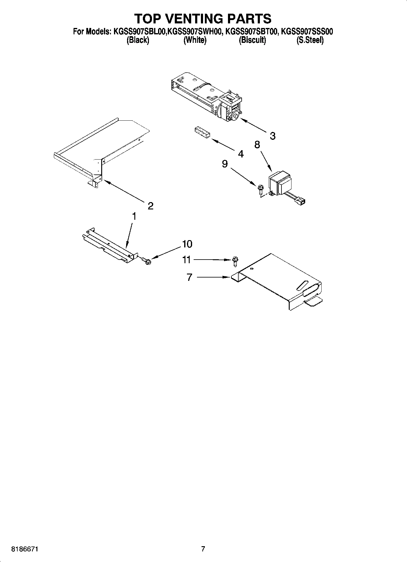 04 - TOP VENTING PARTS