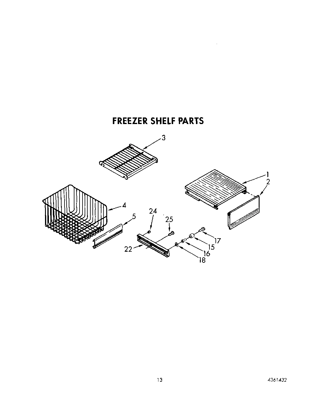10 - FREEZER SHELF