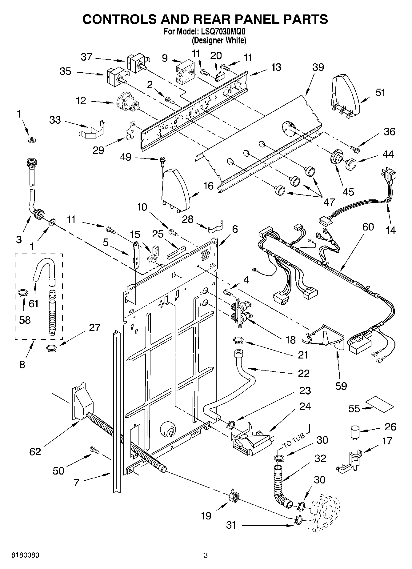 02 - CONTROLS AND REAR PANEL PARTS