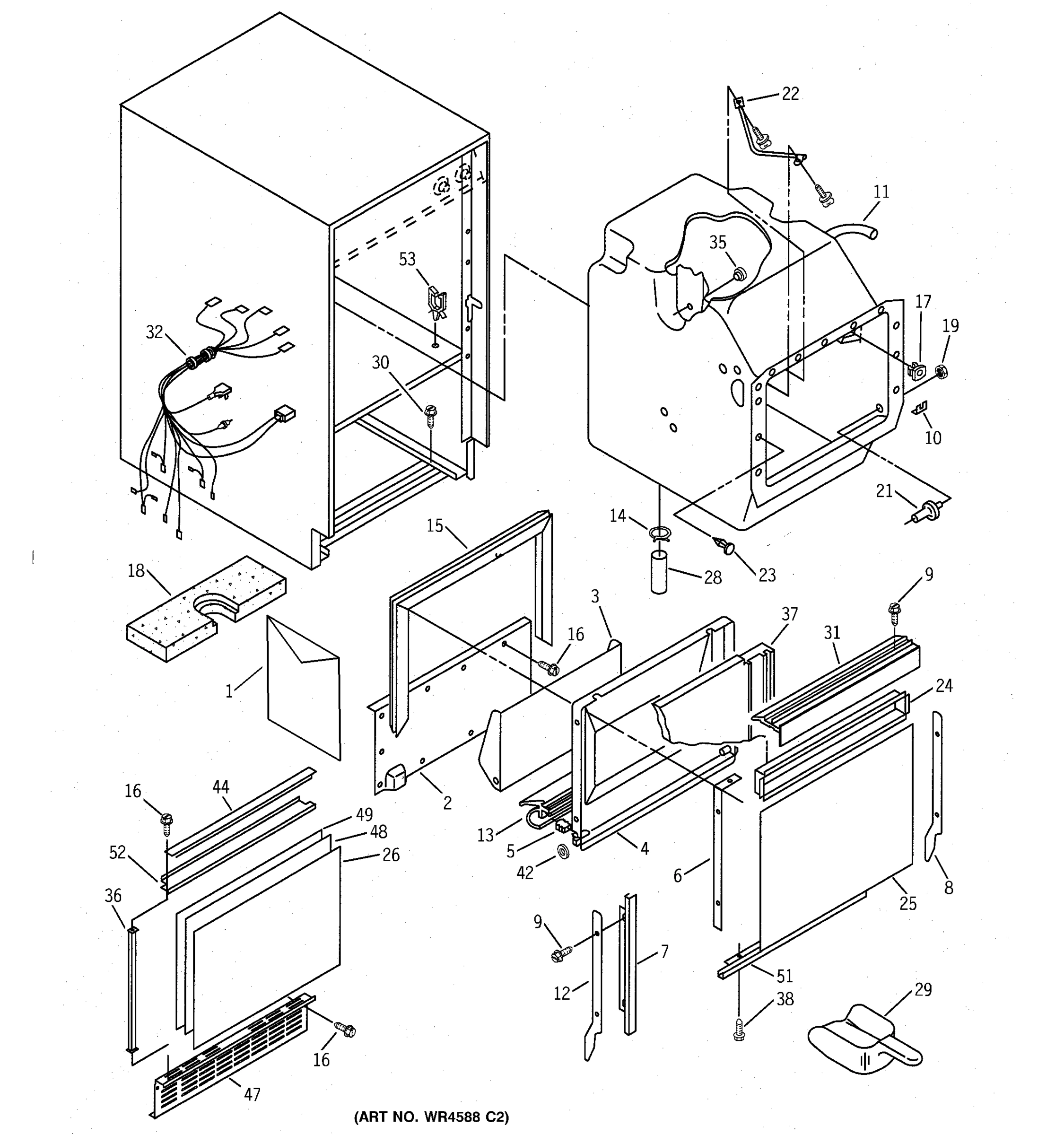 CABINET LINER & DOOR PARTS