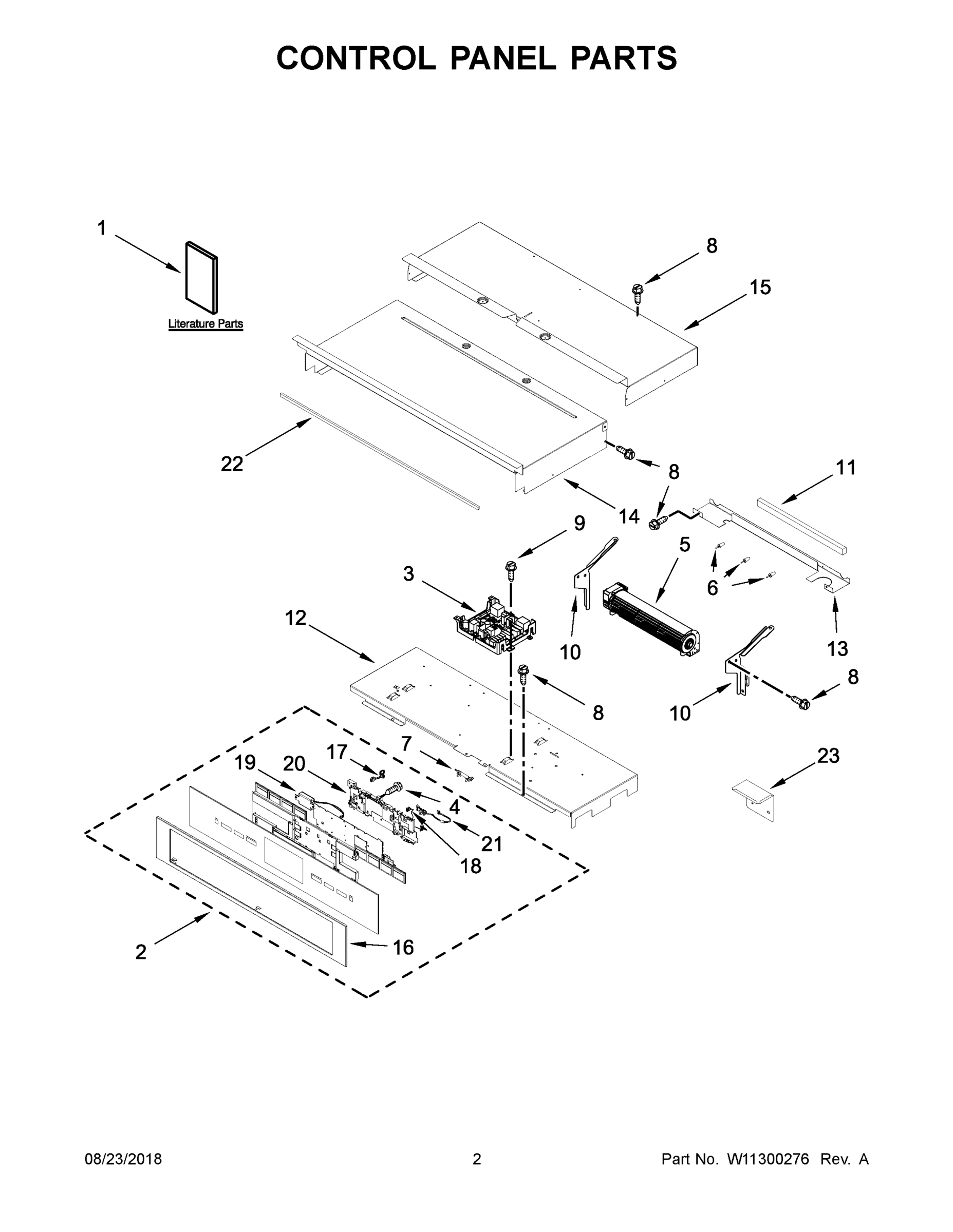 02 - CONTROL PANEL PARTS