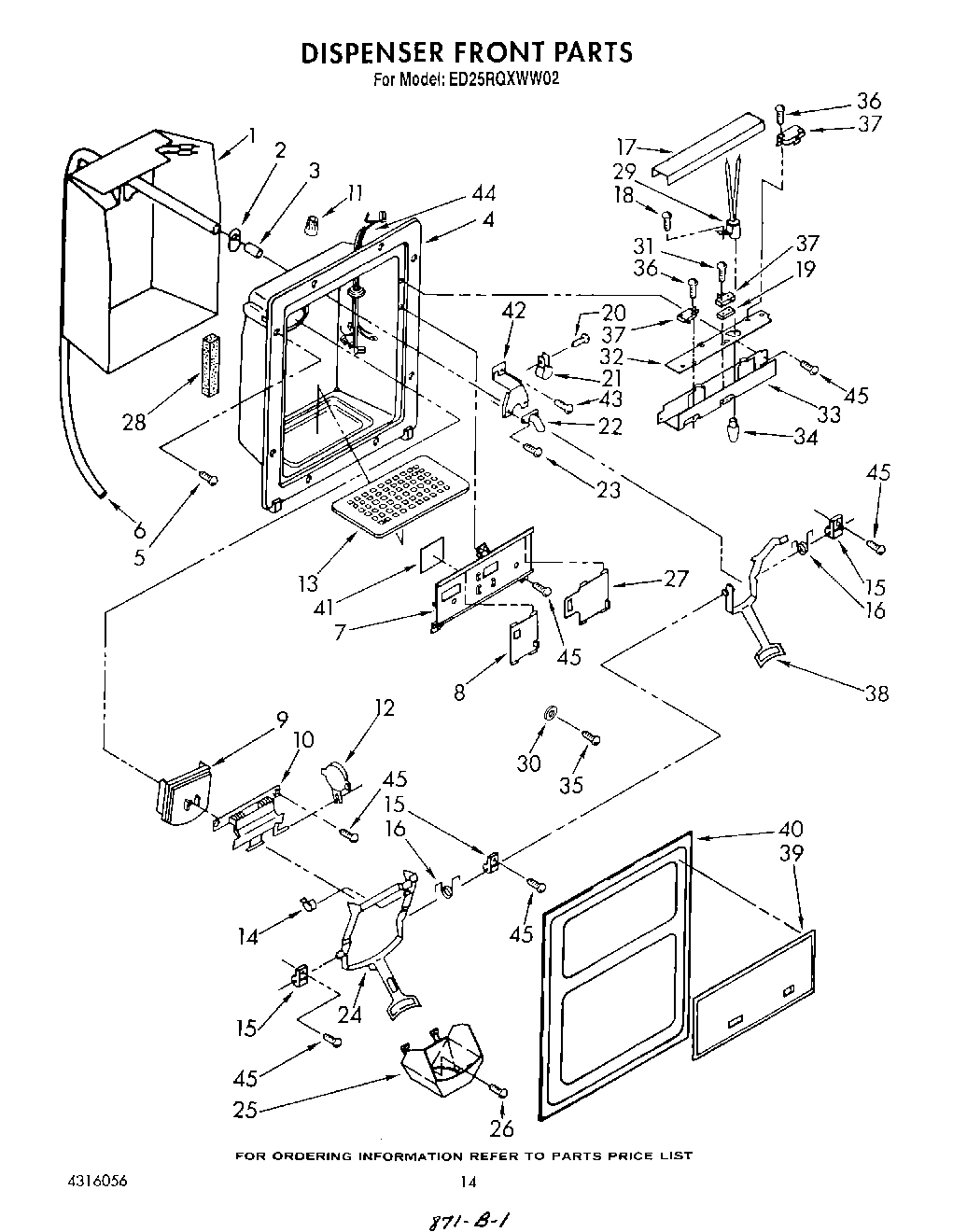 09 - DISPENSER FRONT