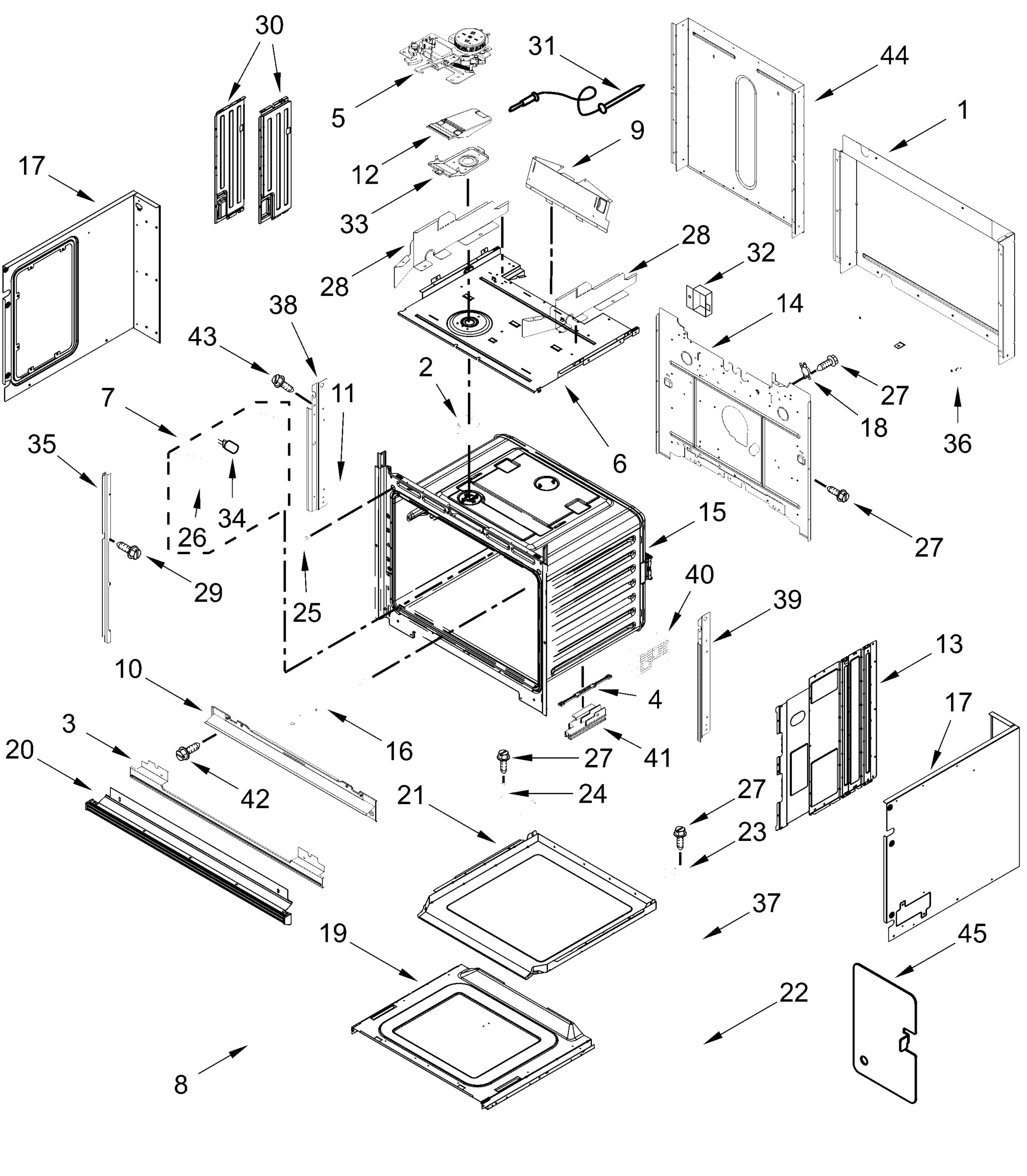 OVEN PARTS